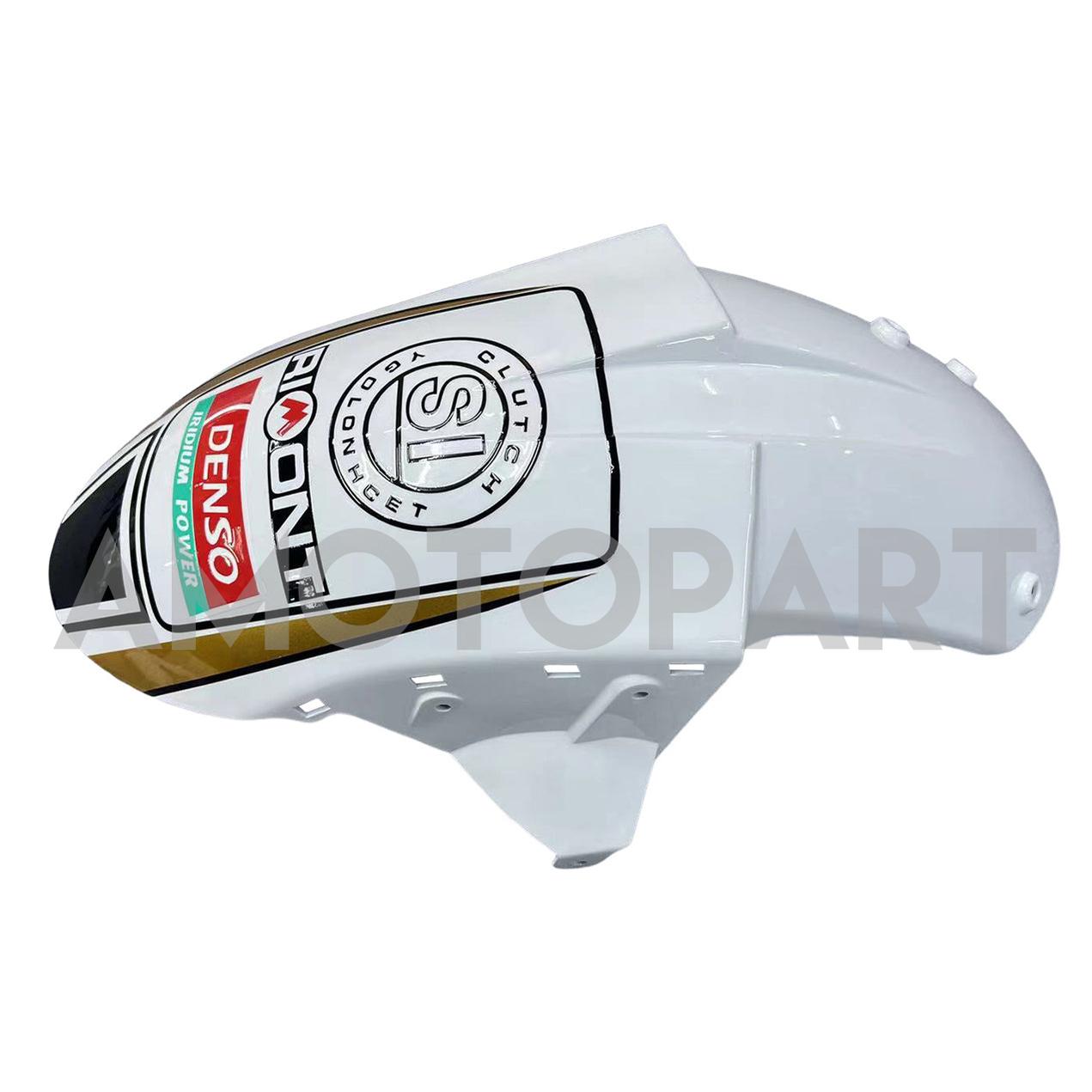 Amotopart 2005–2006 Kawasaki ZX6R 636, Schwarz&Weißes Playboy-Verkleidungsset