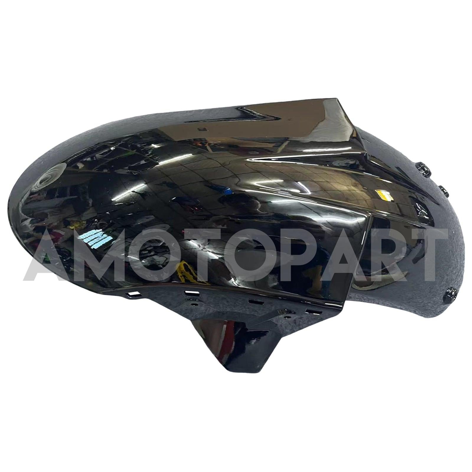 Amotopart 2005-2006 Kawasaki ZX6R 636 Noir&Kit de carénage rouge