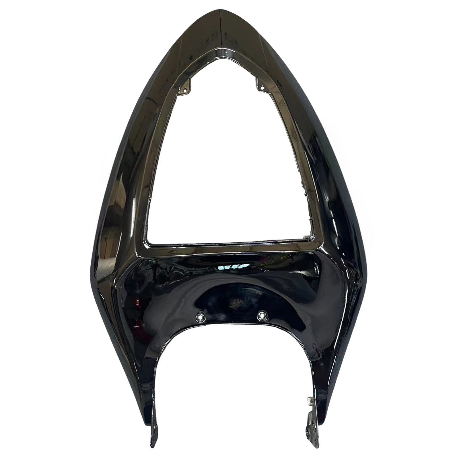 Amotopart 2005-2006 Kawasaki ZX6R 636 Black & Red Fairing Zestaw