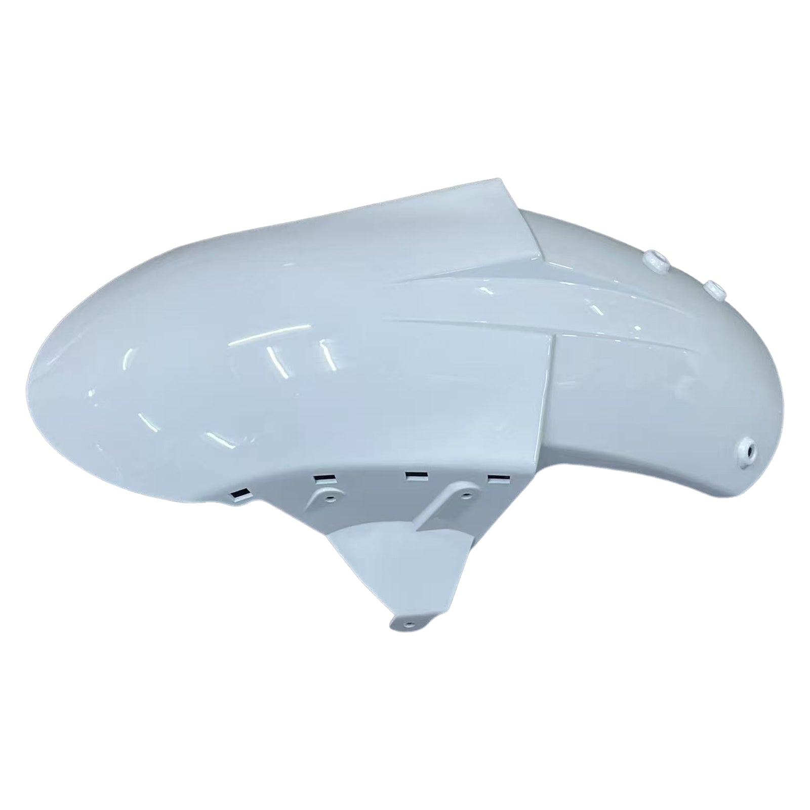 Amotopart 2005-2006 Kawasaki ZX6R 636 White Fairing Kit