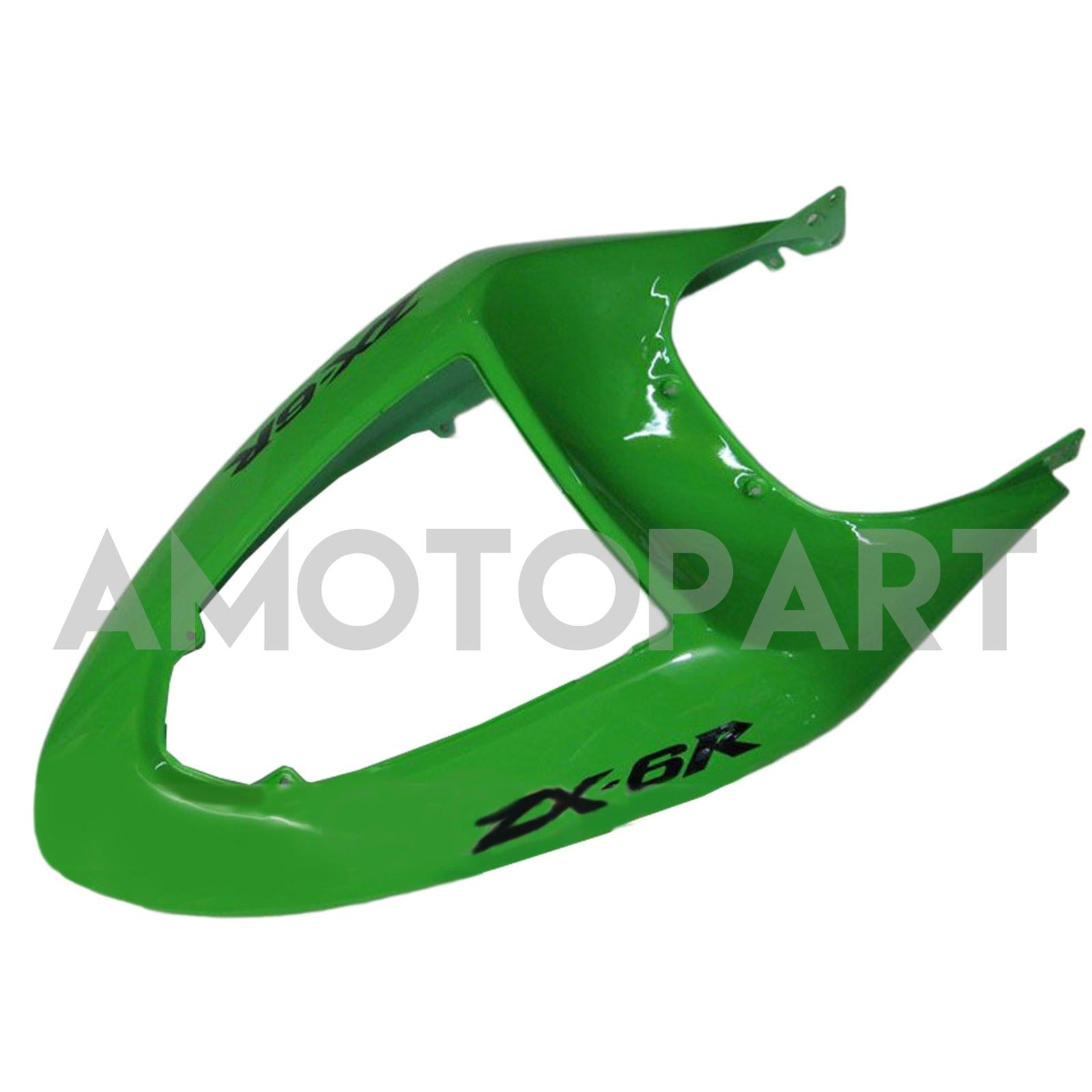 Amotopart 2005-2006 Kawasaki ZX6R 636 Fairing Green Kit