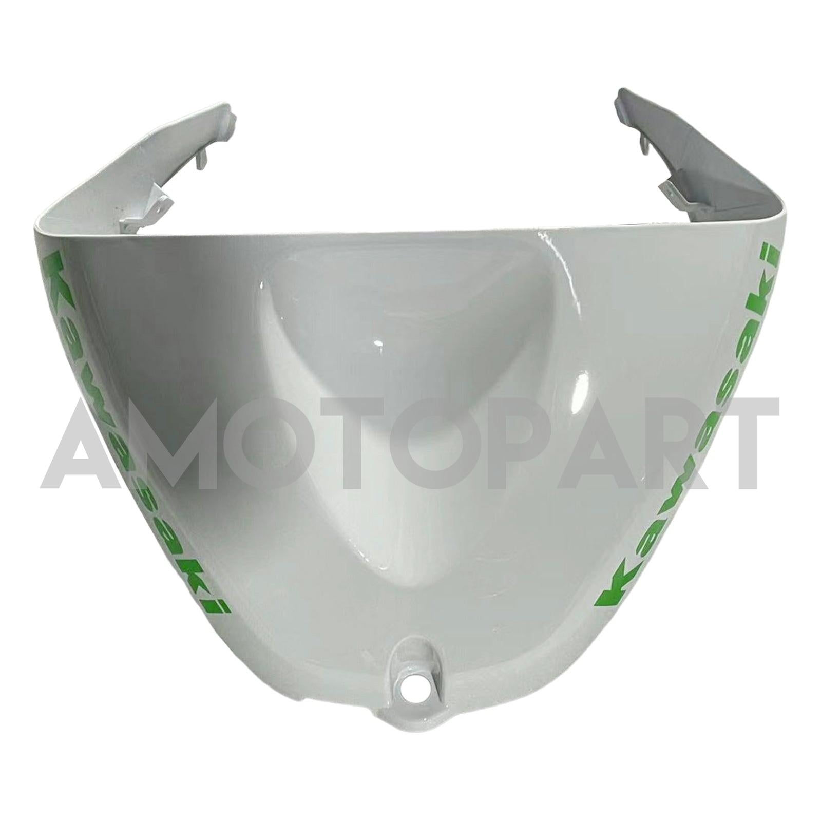 Amotopart 2005-2006 Kit carena Kawasaki ZX6R 636 bianco e verde
