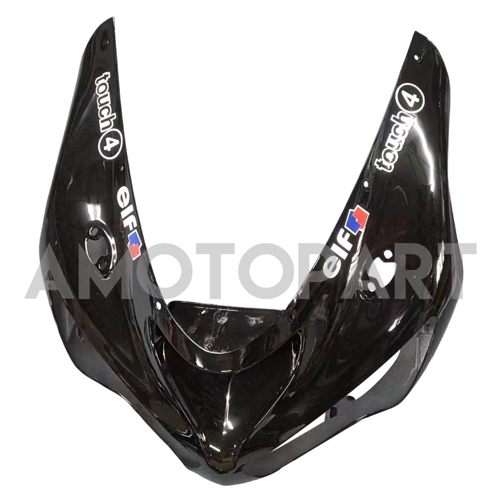 Amotopart 2005-2006 Kit carena Kawasaki ZX6R 636 Monster nero