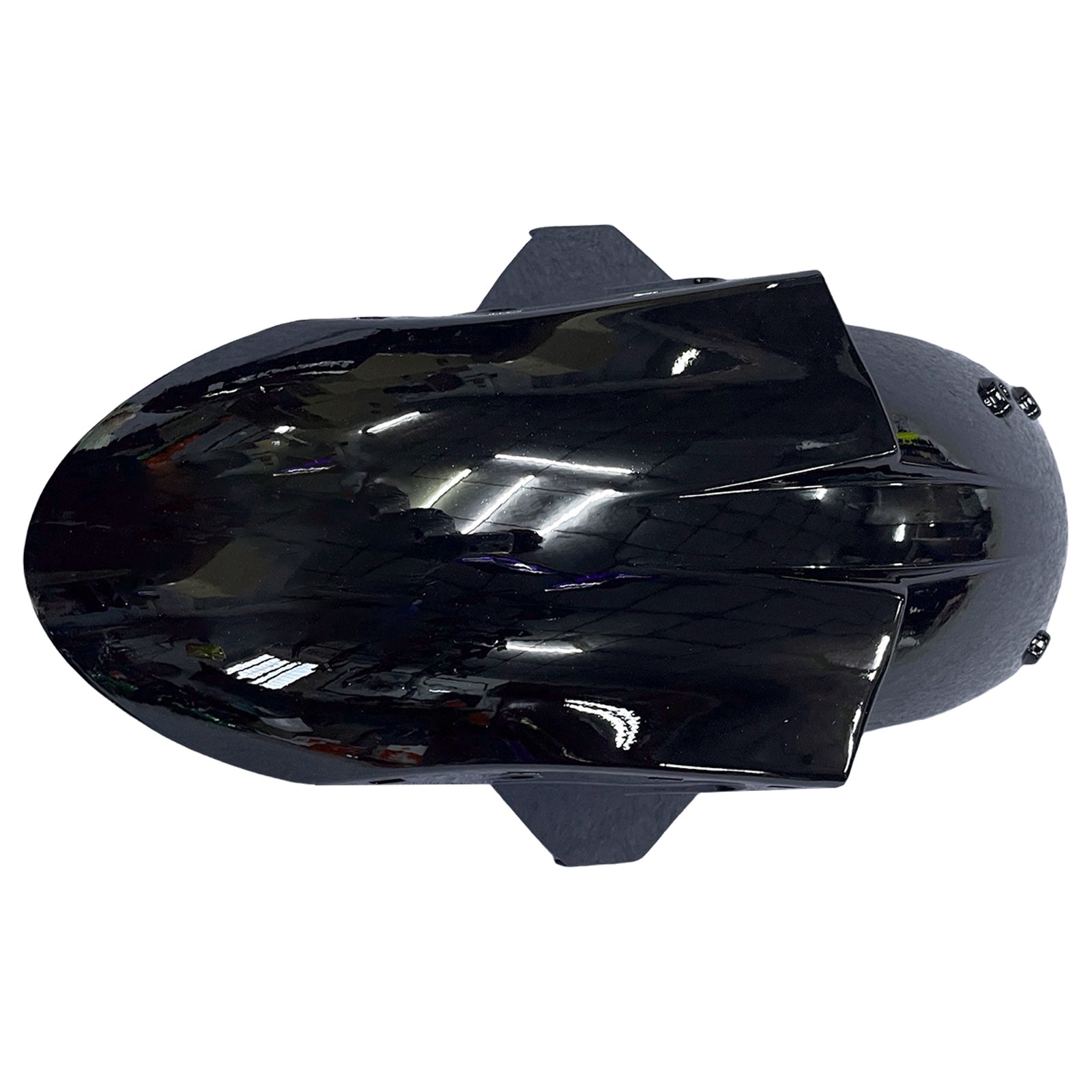 Amotopart 2005-2006 Kawasaki ZX6R 636 Black & Green Style1 Fairing Kit