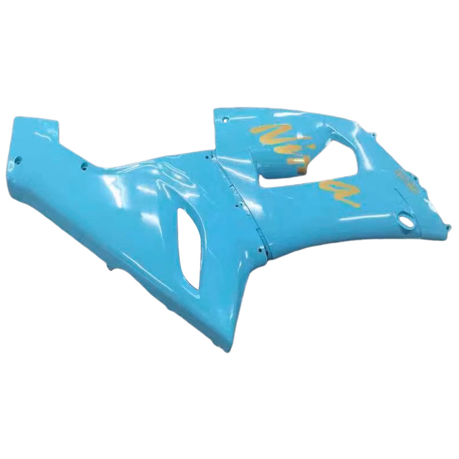Kit carena Amotopart 2005-2006 Kawasaki ZX6R 636 azzurro