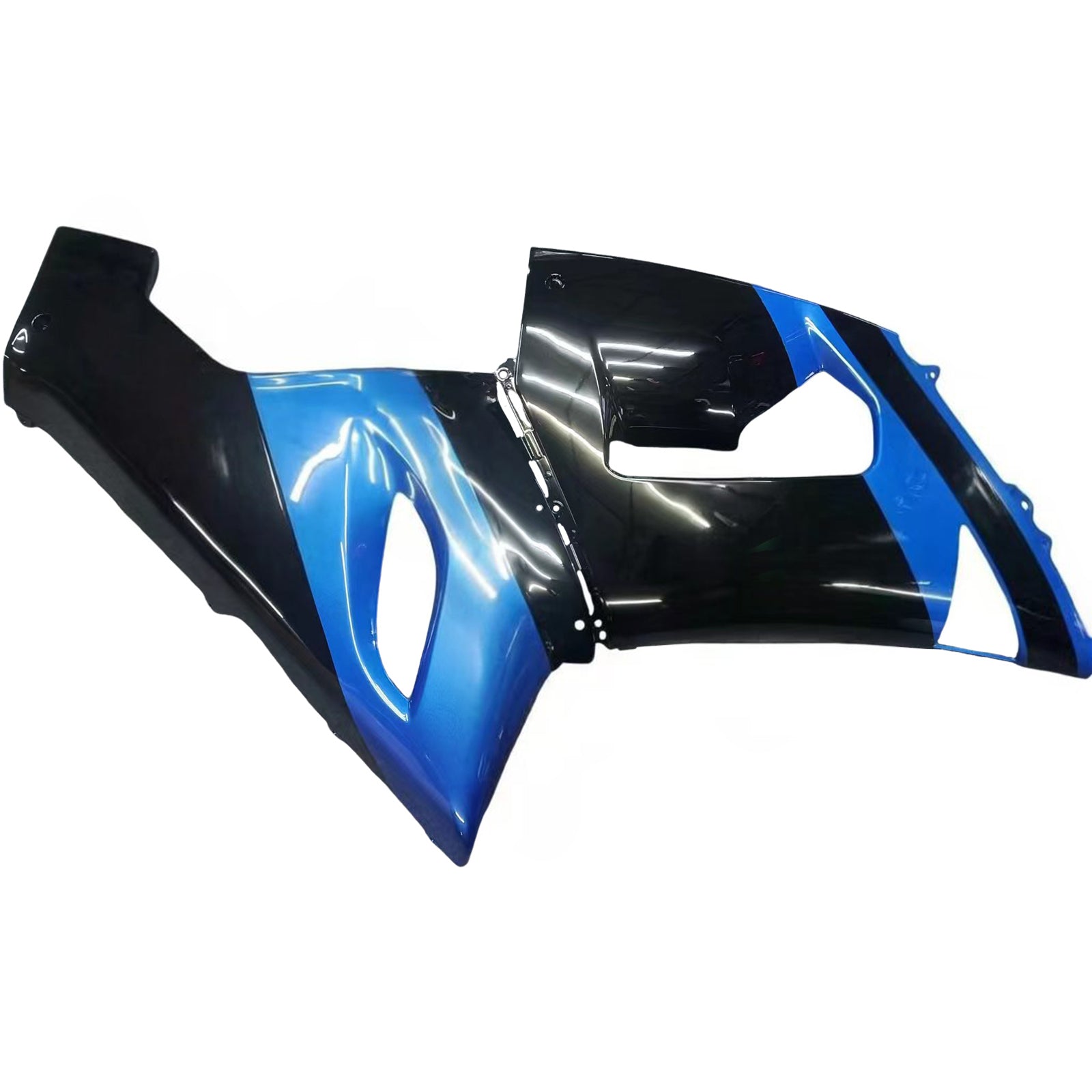Amotopart 2005-2006 Kawasaki ZX6R 636 Blue&Black Fairing Kit