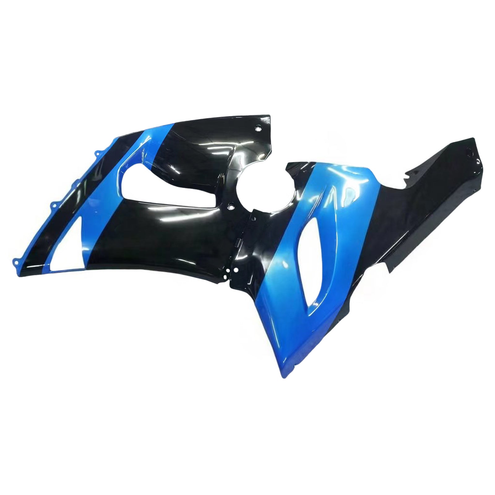 Amotopart 2005-2006 Kawasaki ZX6R 636 Blue&Black Fairing Kit