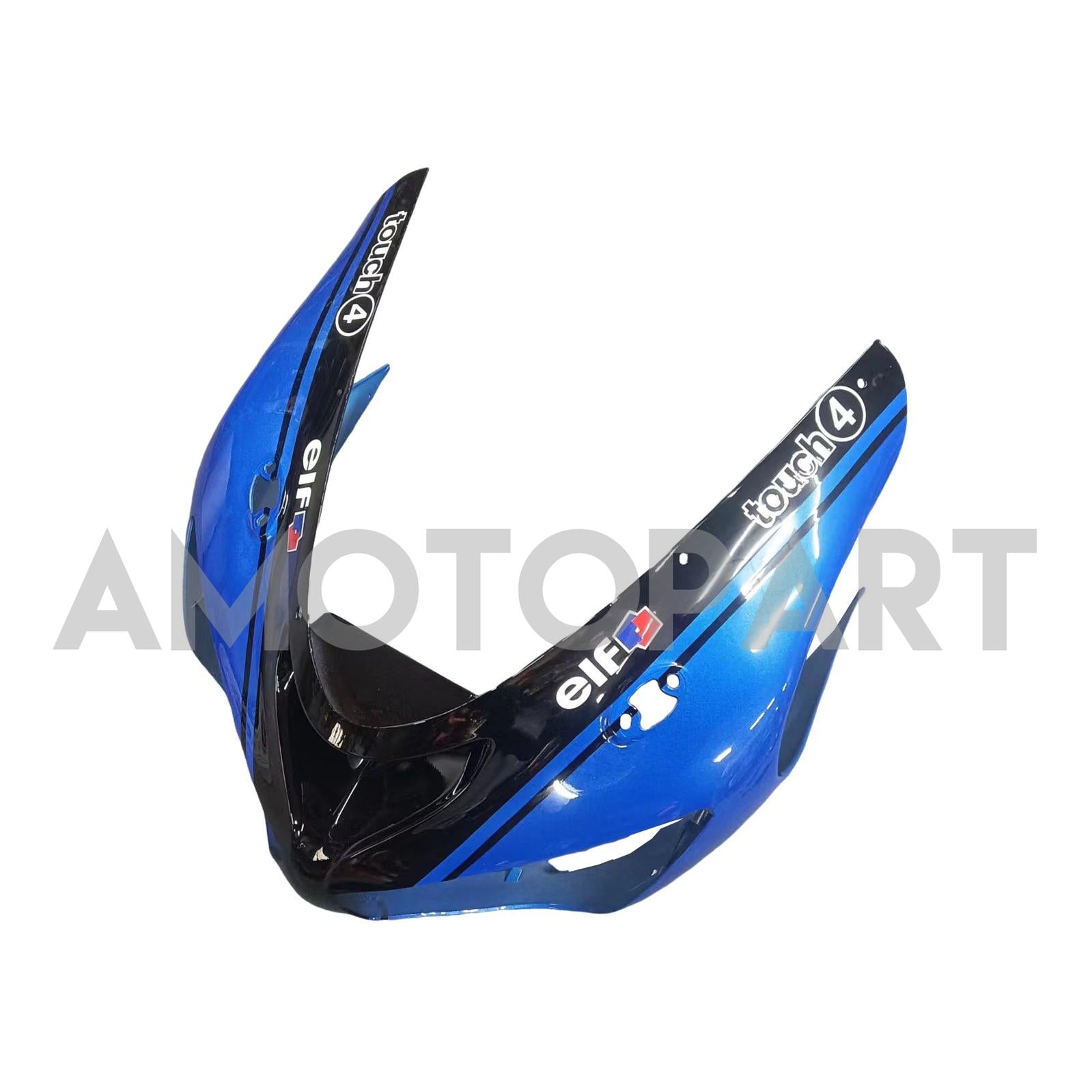 Amotopart 2005-2006 Kawasaki ZX6R 636 Blue & Black Fairing Kit