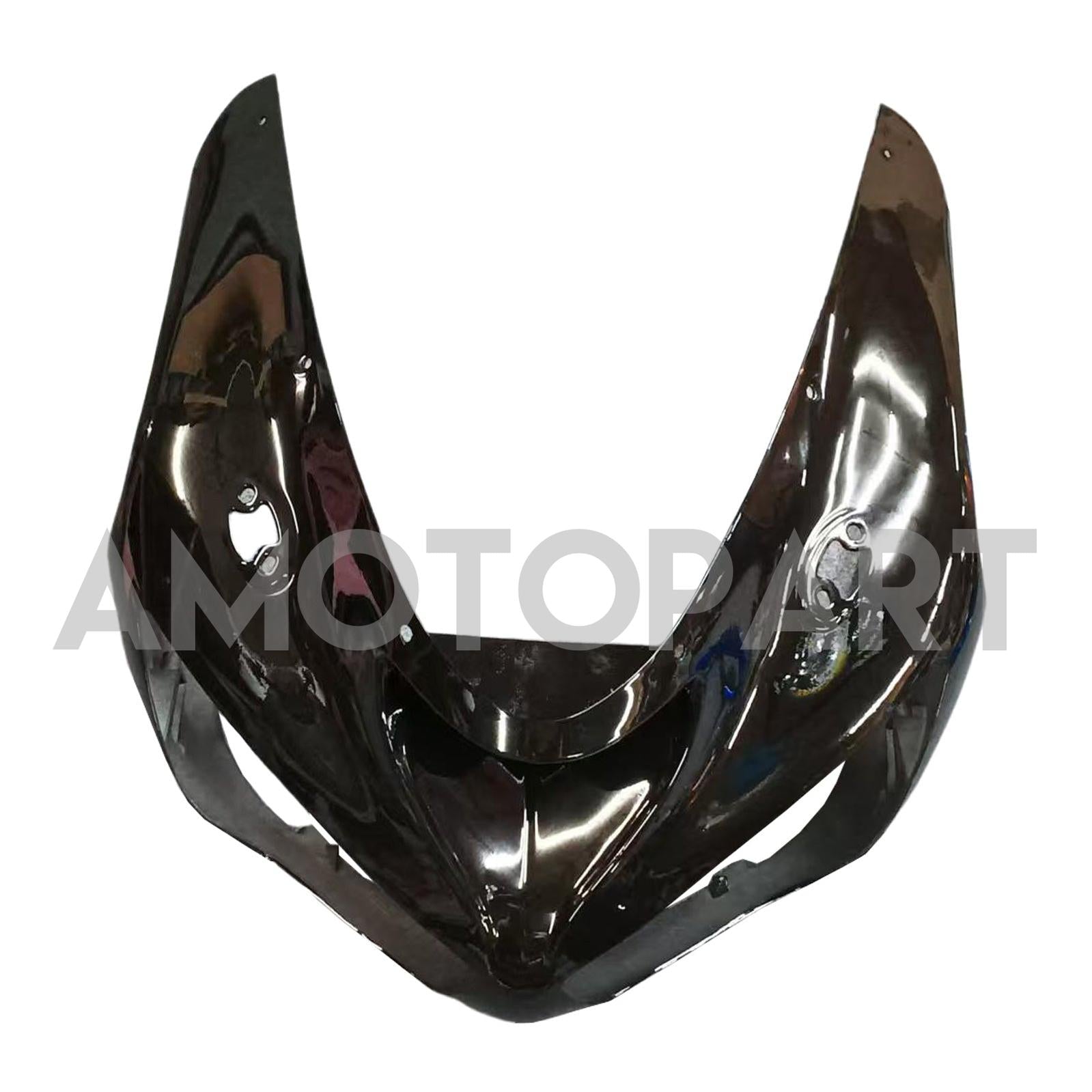 Amotopart 2005-2006 Kawasaki ZX6R 636 Black & Blue Fairing Kit