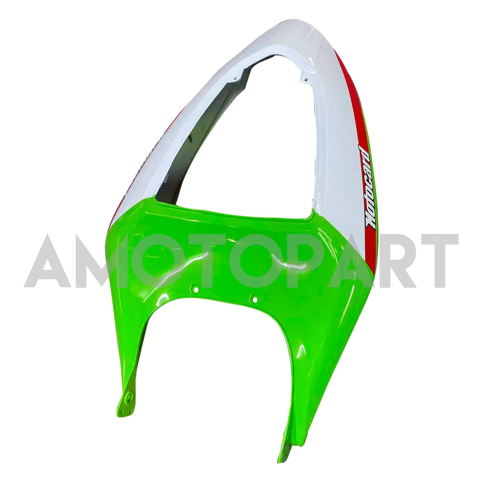 Amotopart 2005-2006 Kawasaki ZX6R 636 Vert&Kit de carénage bleu