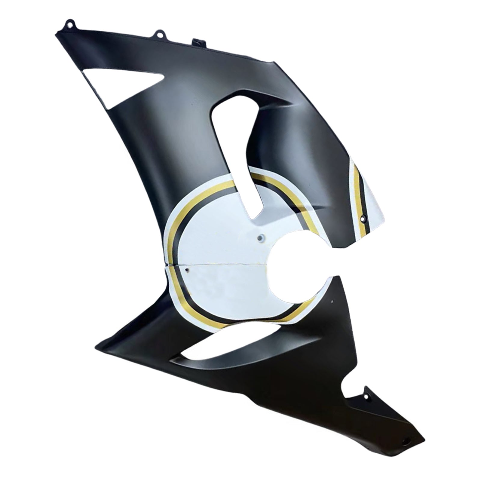 Amotopart 2005-2006 Kawasaki ZX6R 636 イエロー フェアリングキット