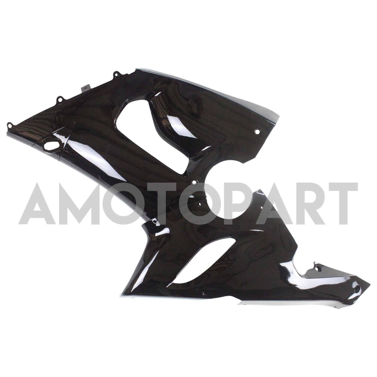 Amotopart Kawasaki 2005-2006 ZX6R 636 All Black Fearing Kit