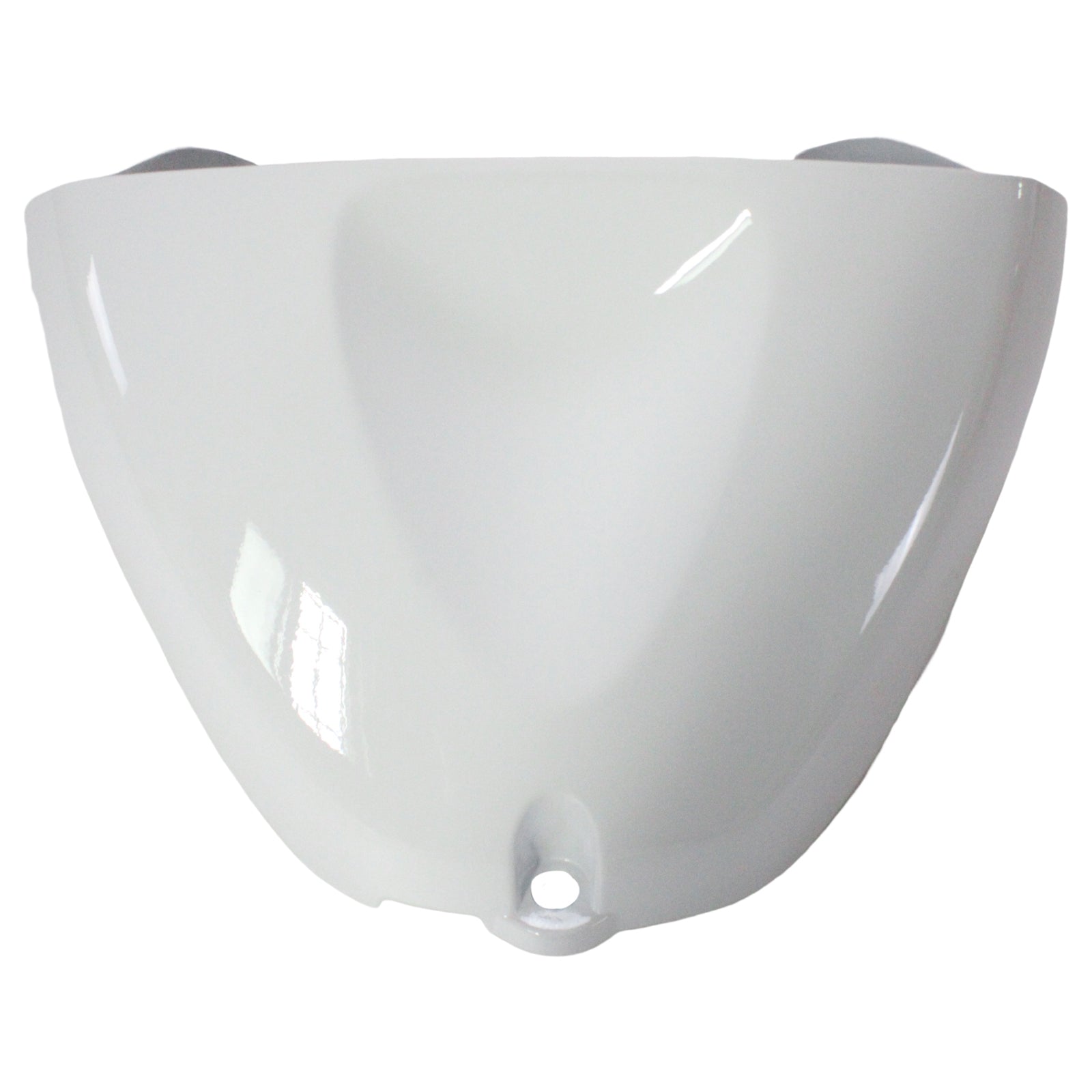 Amotopart Verkleidungsset für Kawasaki 2005–2006 ZX6R 636, Weiß-Mix, Grün