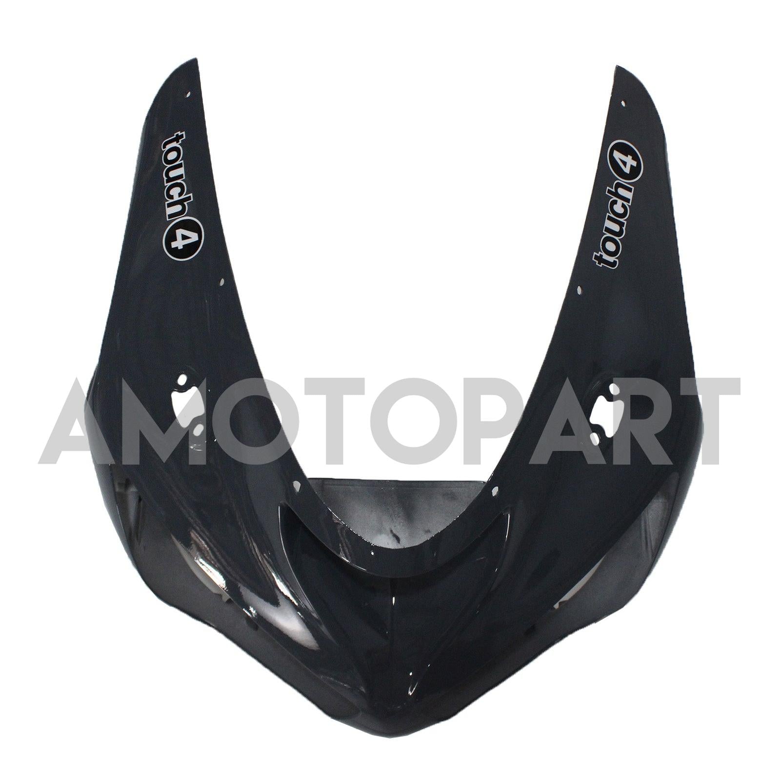 Amotopart Kawasaki 2005-2006 ZX6R 636 Grey Black Fairing Kit