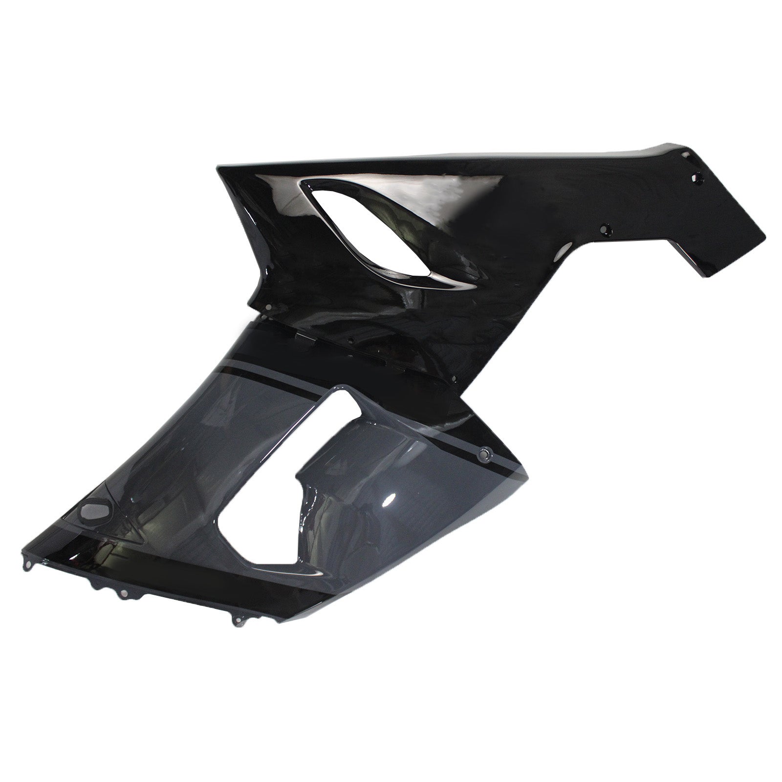 Amotopart Kawasaki 2005-2006 ZX6R 636 Gray Black Fairing Kit