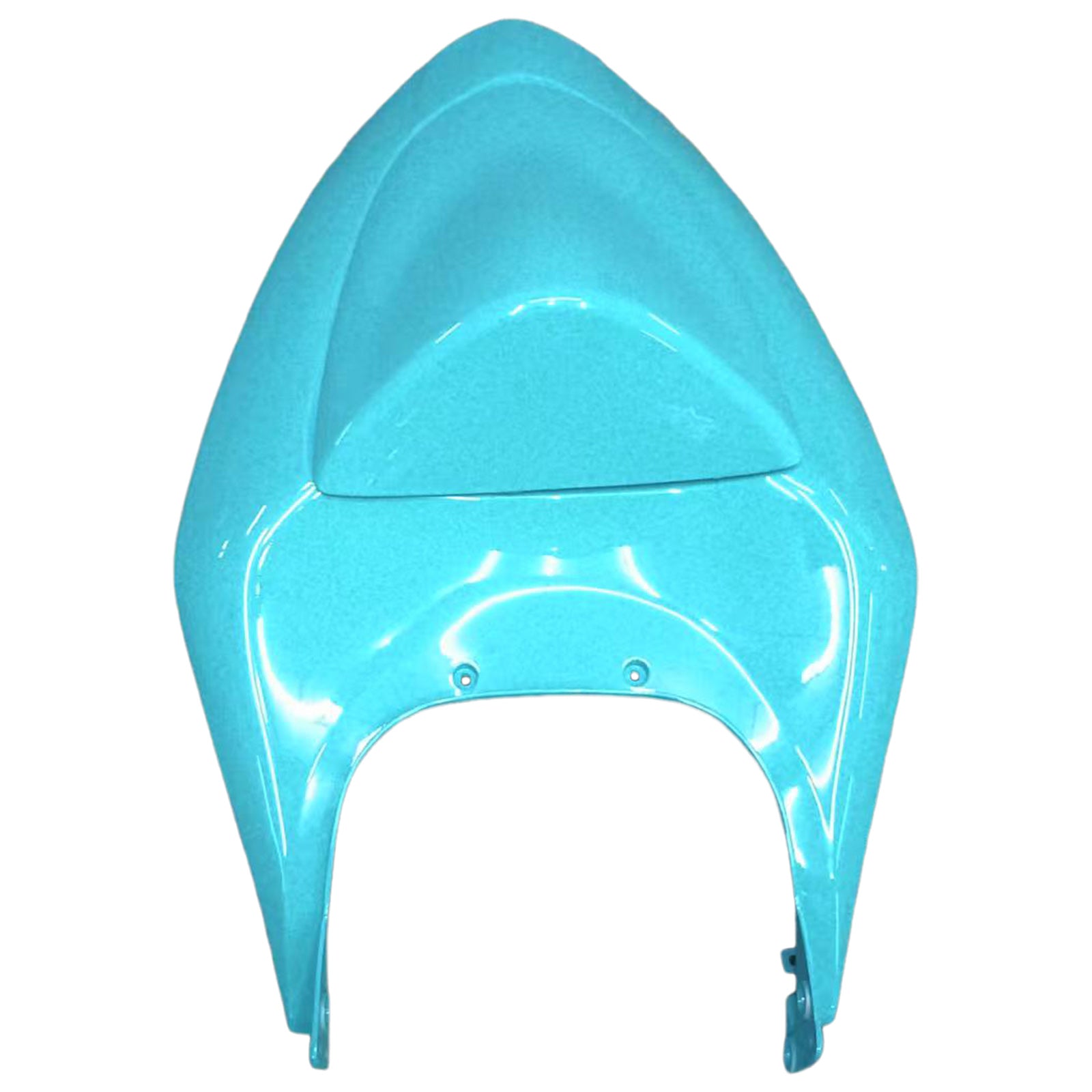 Amotopart 2005-2006 Kawasaki ZX6R 636 Light Blue White Fairing Kit