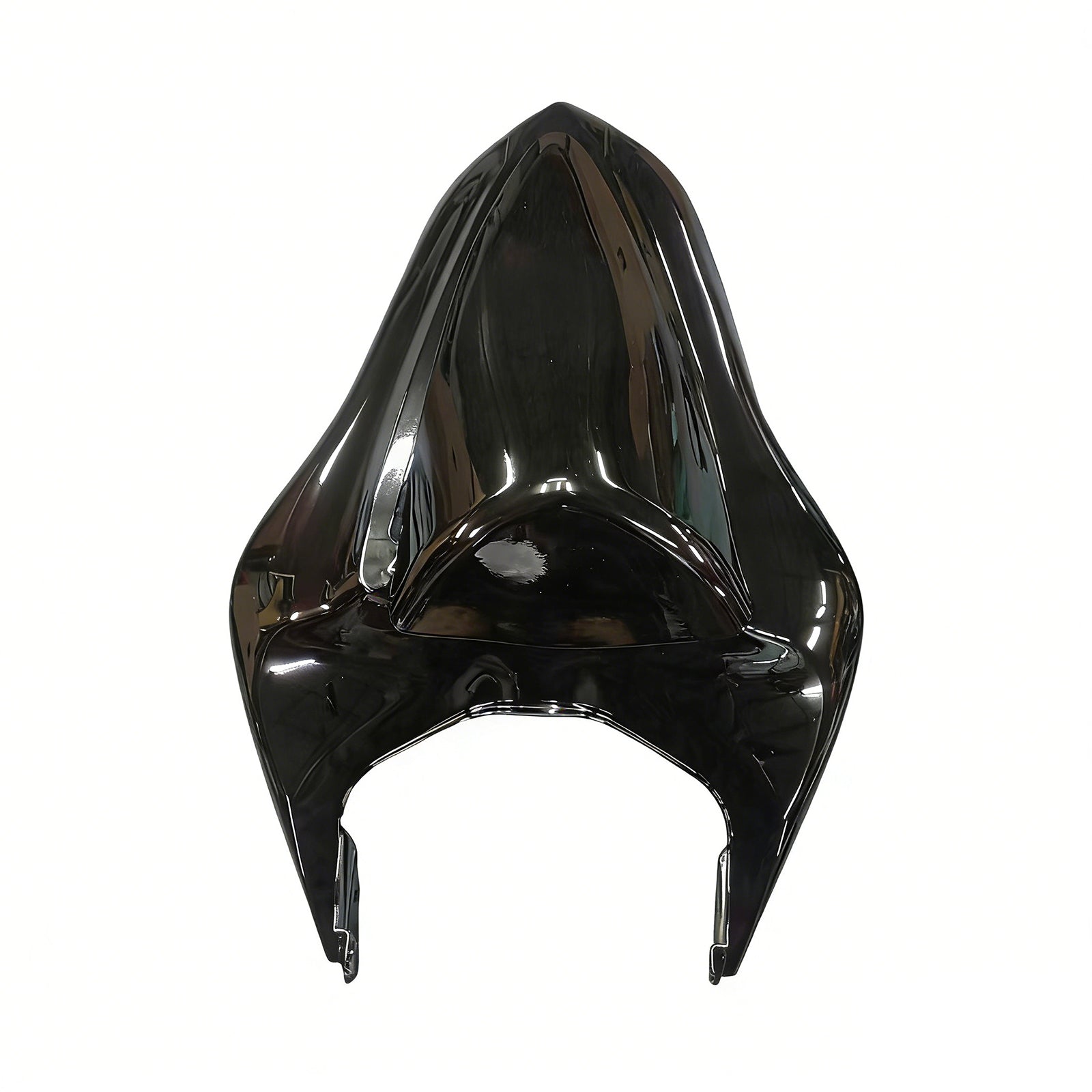 Amotopart 2007-2008 Kawasaki ZX6R 636 Black White Fairing Kit