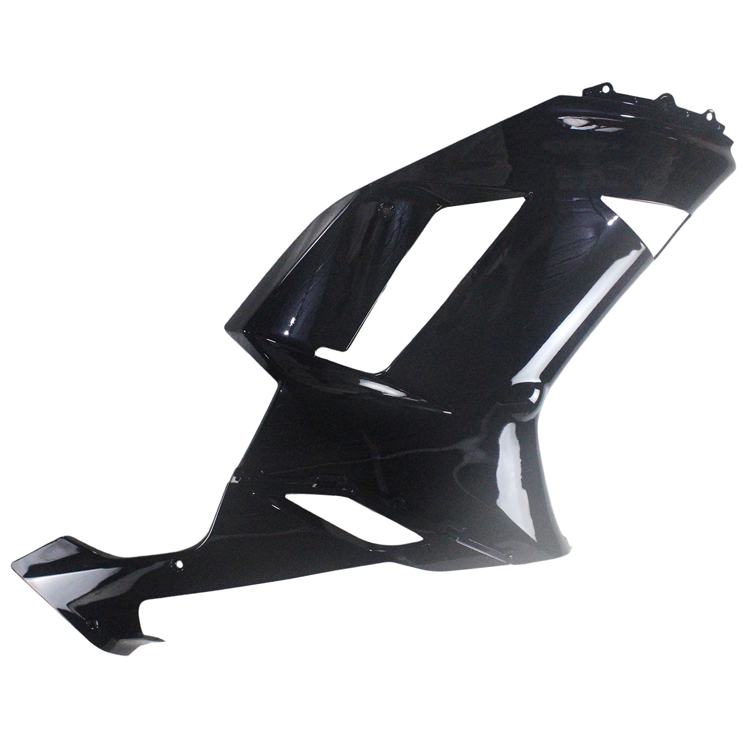 Amotopart 2007-2008 Kawasaki ZX6R 636 Black Fairing Kit