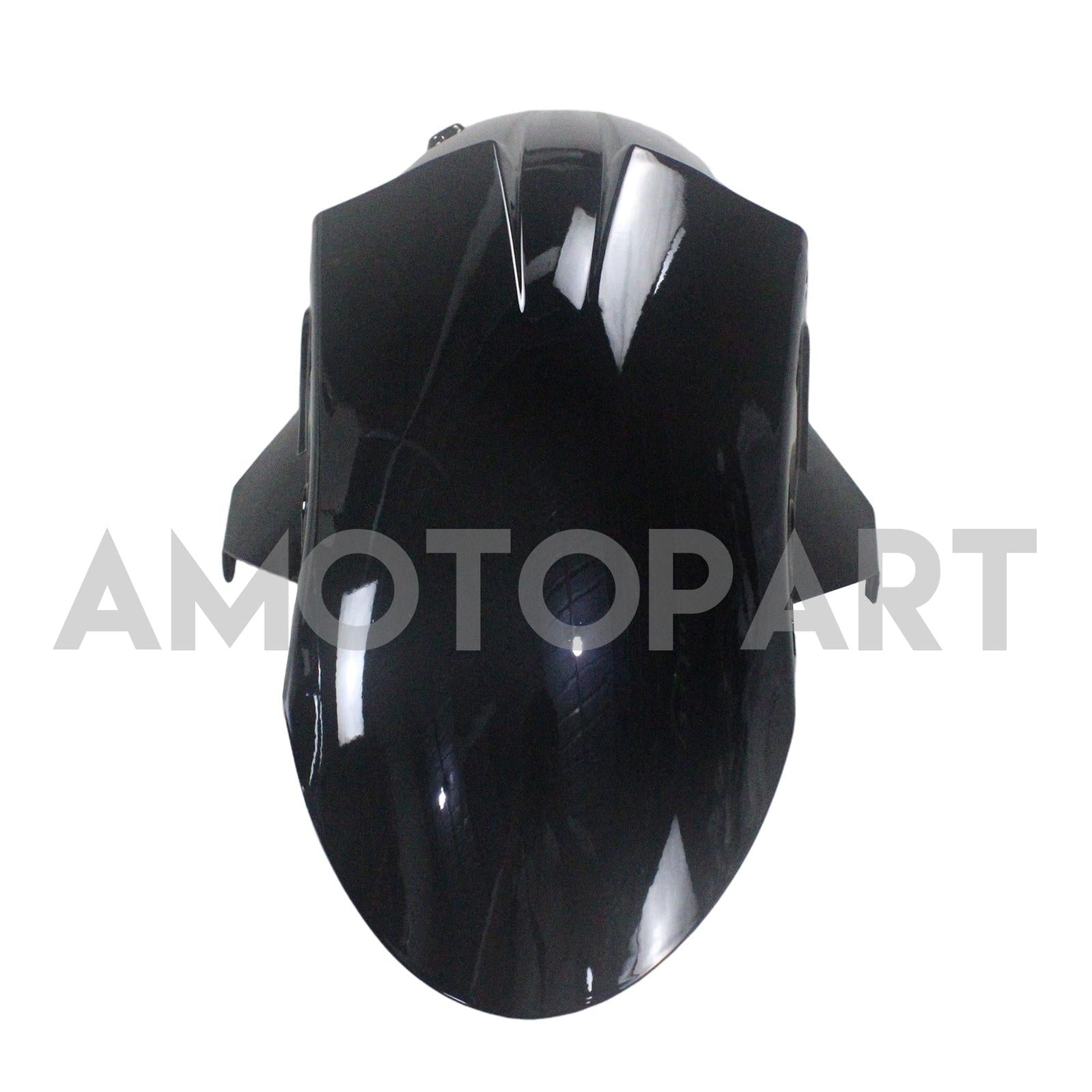 Amotopart 2007-2008 Kawasaki ZX6R 636 Schwarzverkleidungskit