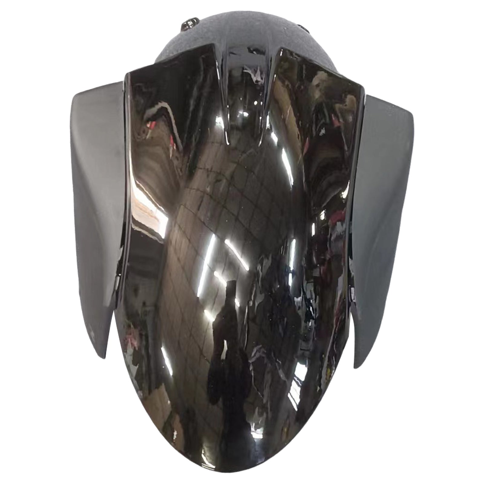 Amotopart 2007-2008 Kawasaki ZX6R 636 Black Fairing Kit