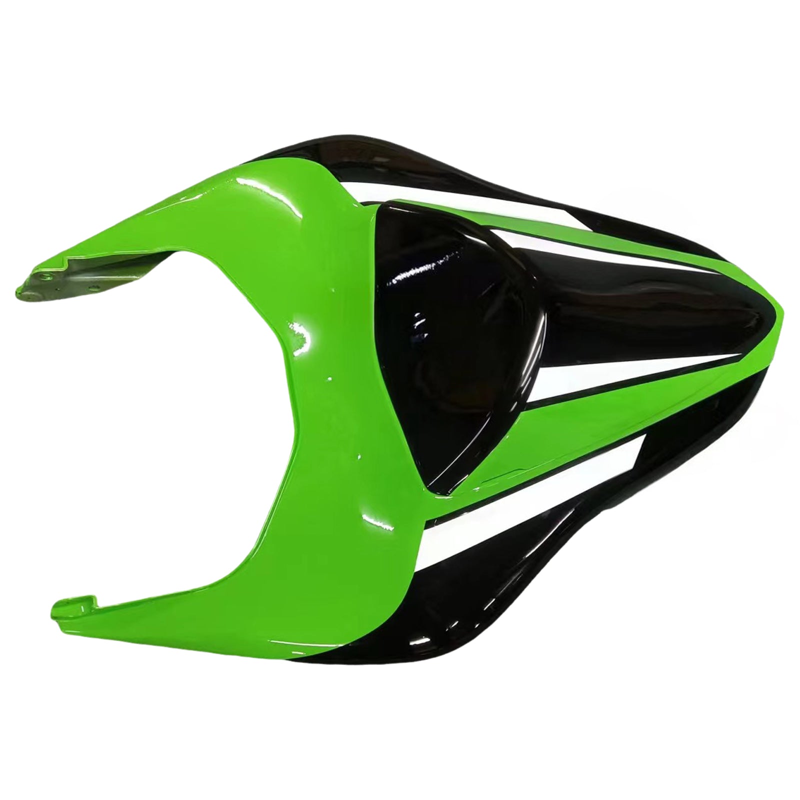 Amotopart Kawasaki ZX6R 636 2007-2008 Black & Green Failing Kit
