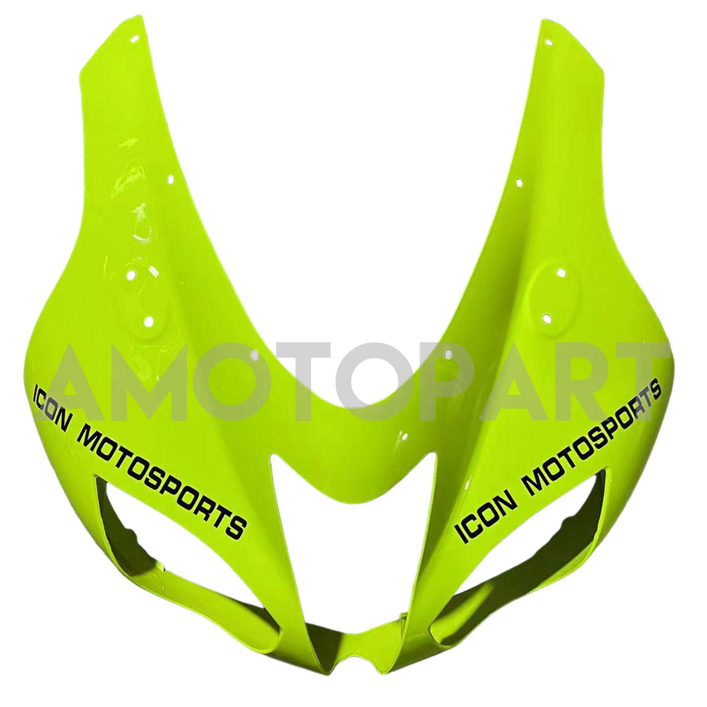 Amotopart Kawasaki ZX6R 636 2007-2008 Light Green Fairing Kit