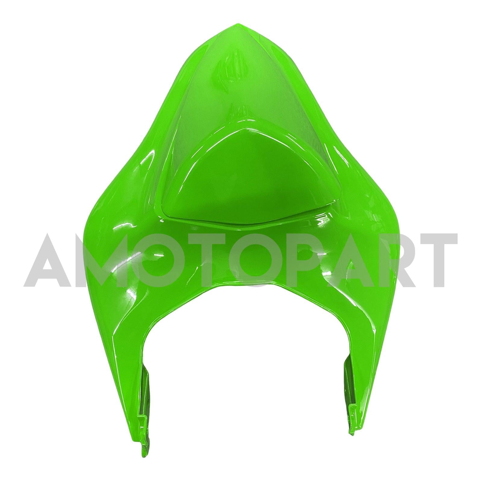 Amotopart 2007-2008 Kawasaki ZX6R 636 Black & Green Failing Kit