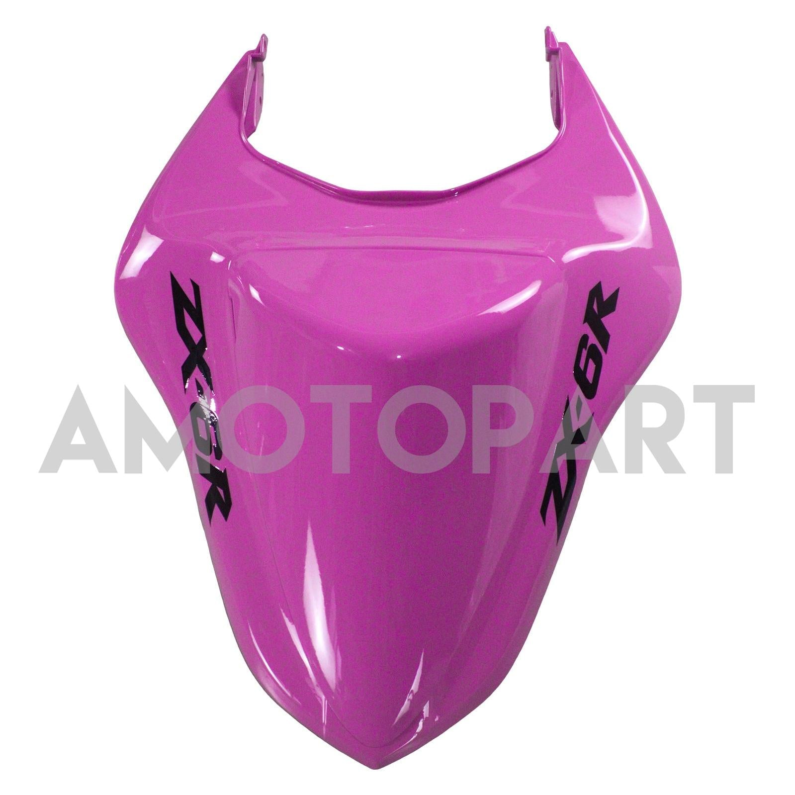 AMOTOPART KAWASAKI 2007-2008 ZX6R 636 Zwart roze kuipkit