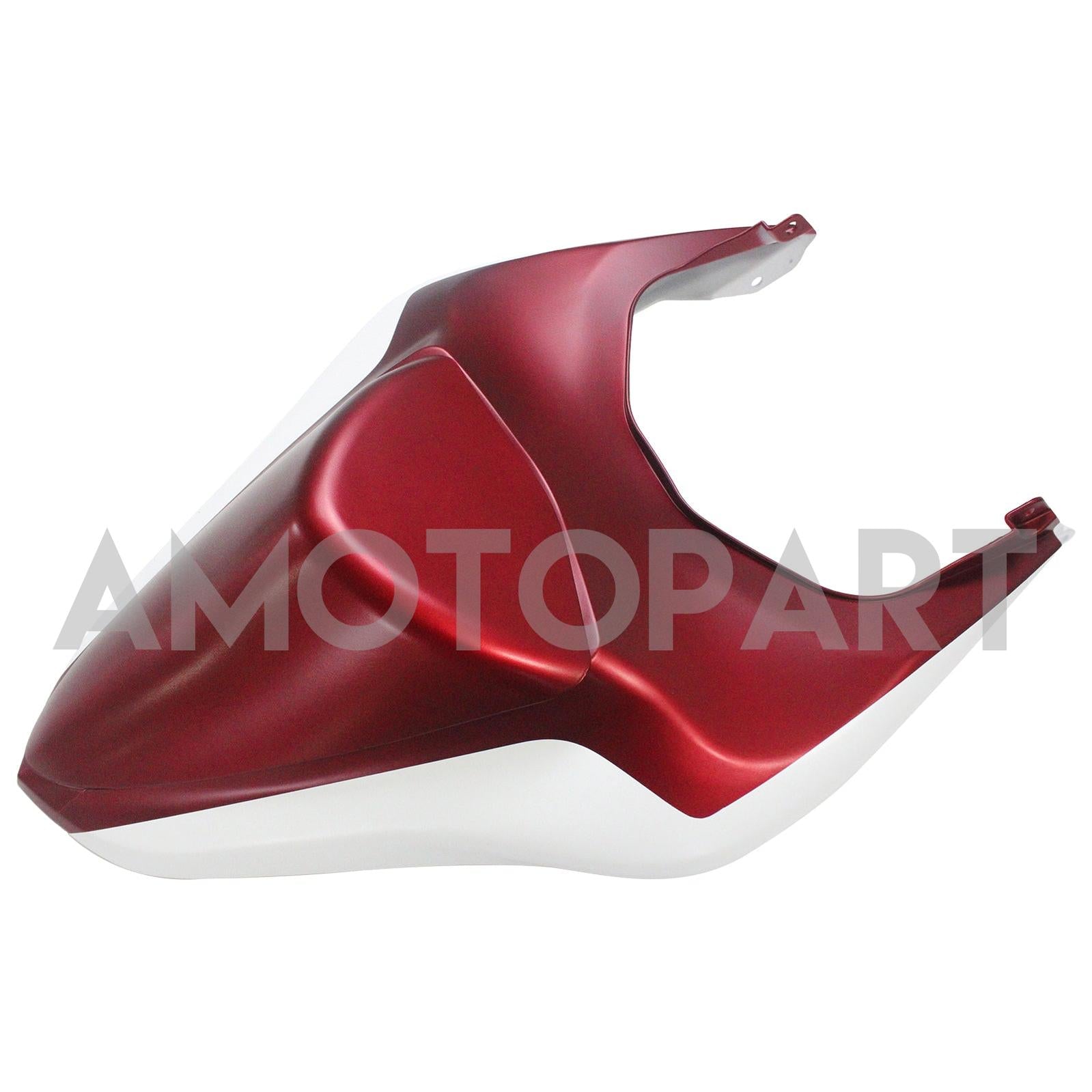 Amotopart Kawasaki 2007-2008 ZX6R 636 Red White Fairing Kit