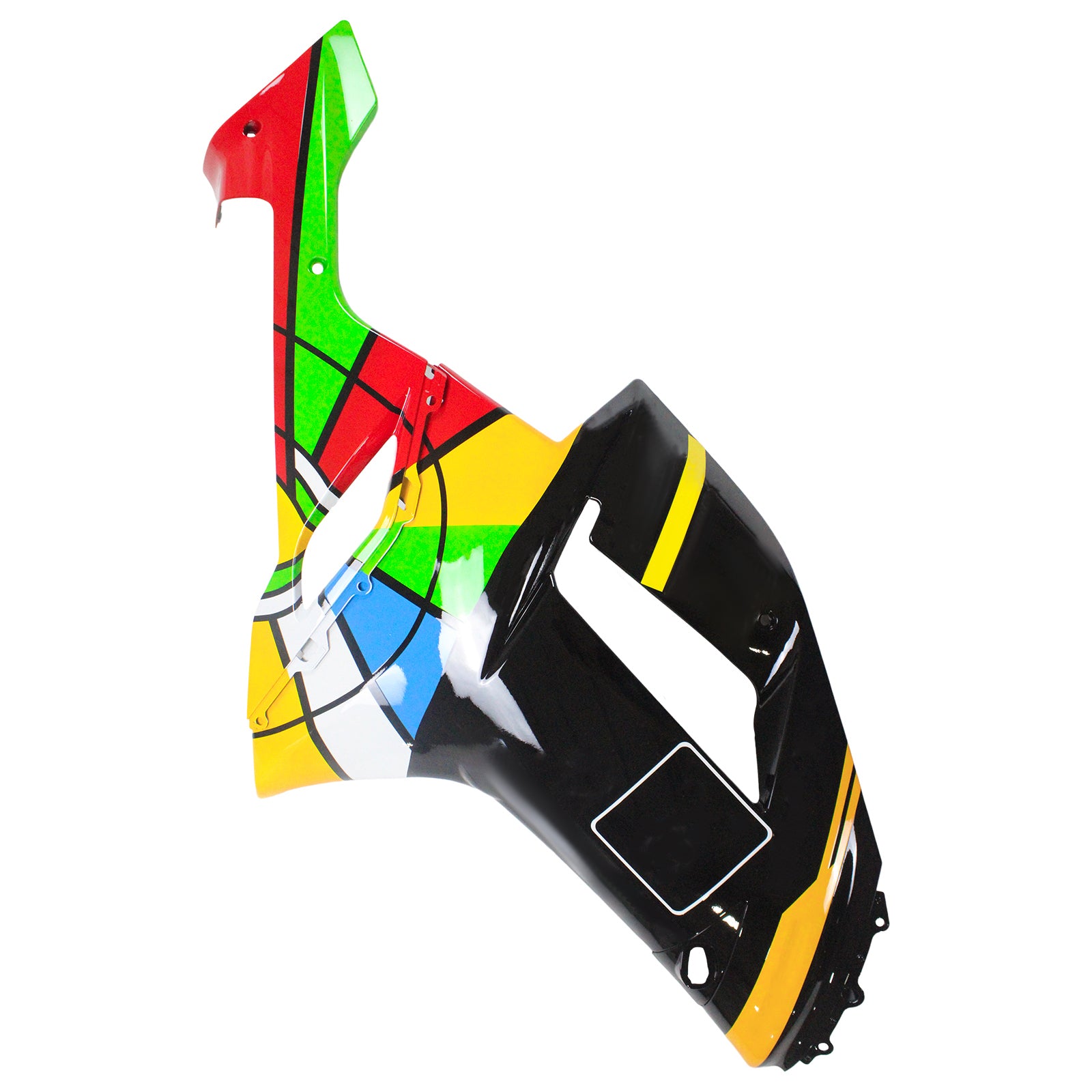Amotopart Kawasaki 2007-2008 ZX6R 636 Colorful Fairing Kit