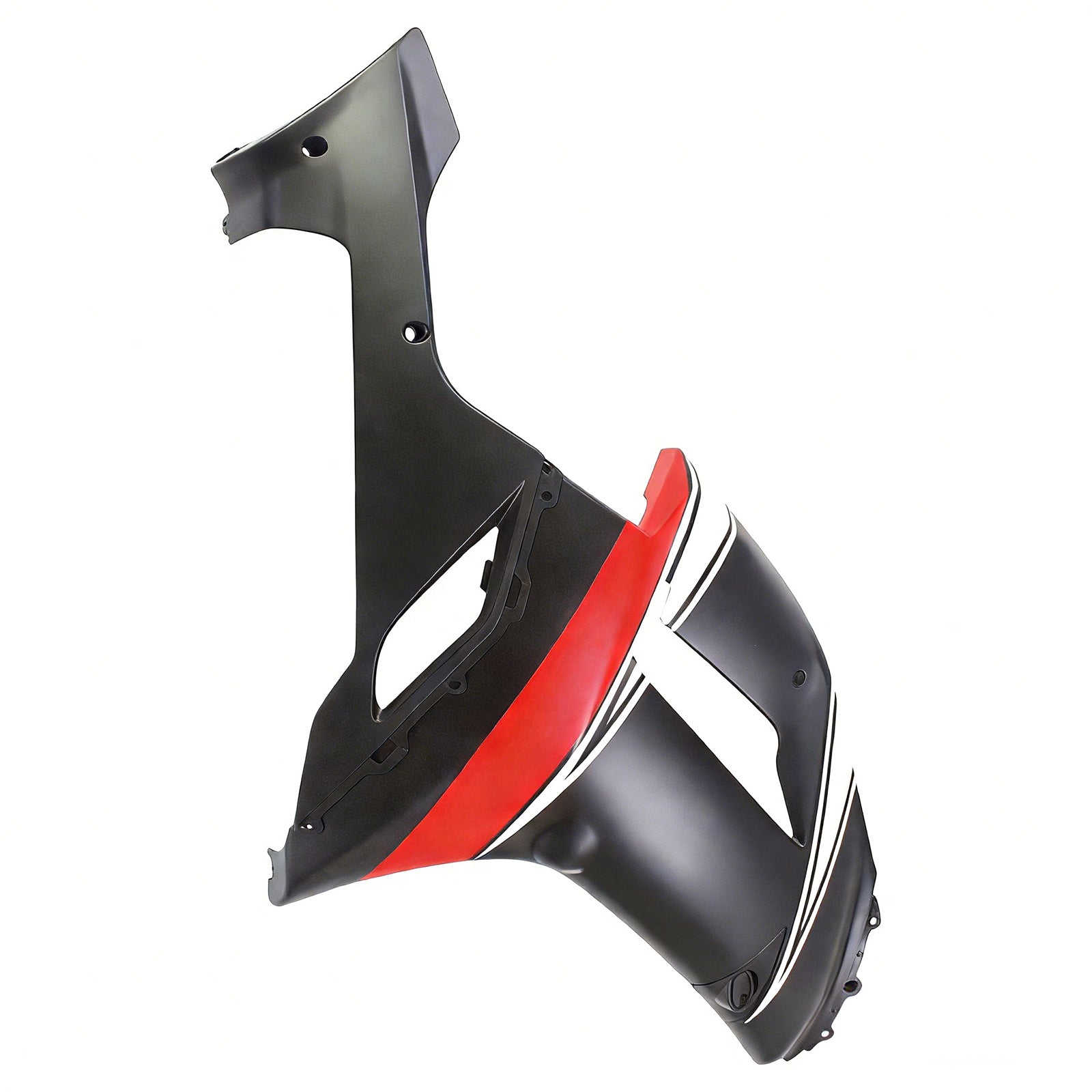 Amotopart Kawasaki 2007-2008 ZX6R 636 ブラック レッド クロー フェアリングキット