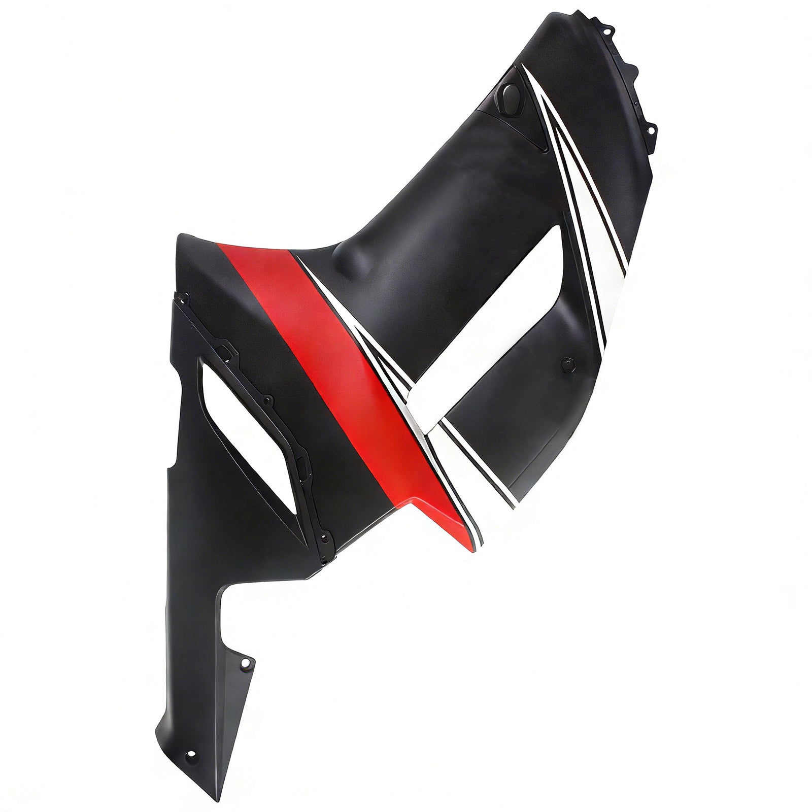 Amotopart Kawasaki 2007-2008 ZX6R 636 ブラック レッド クロー フェアリングキット