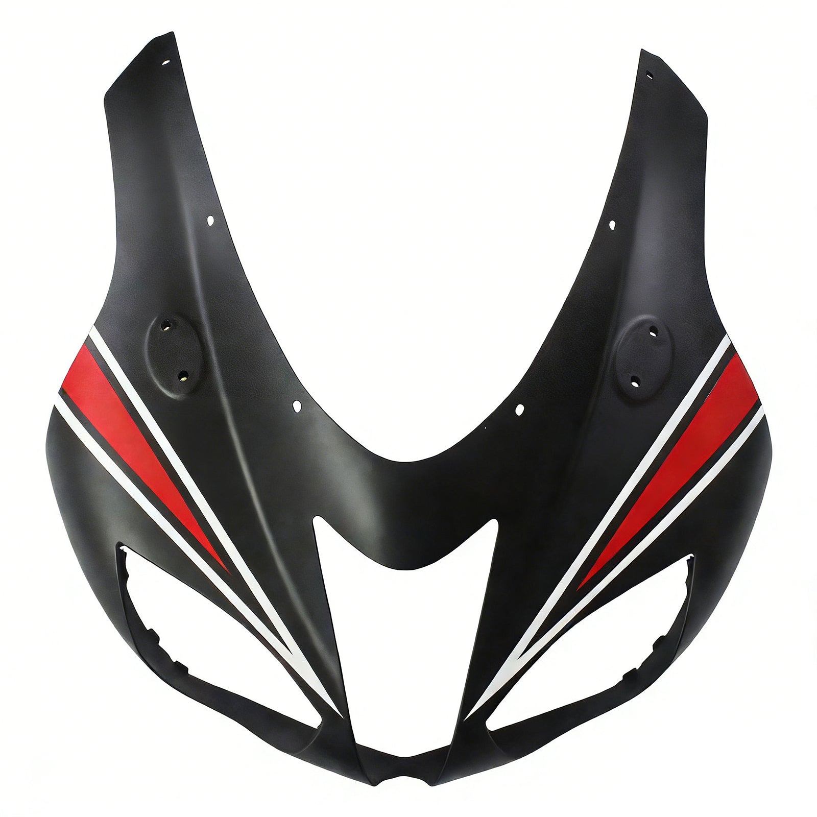 Amotopart Kawasaki 2007-2008 ZX6R 636 ブラック レッド クロー フェアリングキット