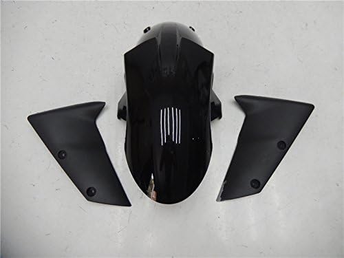 Amotopart 2007-2008 Kawasaki ZX6R 636 Black Fairing Kit