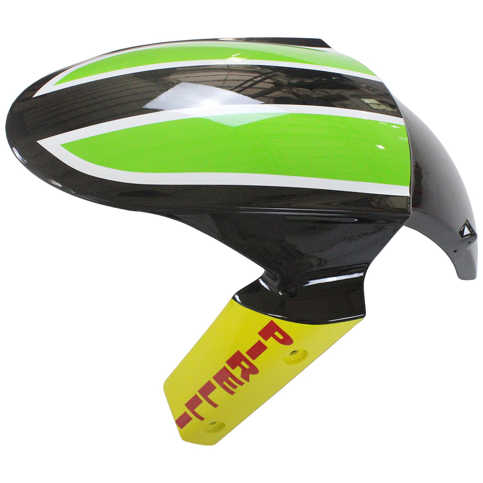 Amotopart Kawasaki 2009-2012 ZX6R 636 Black Colorful Fairing Kit