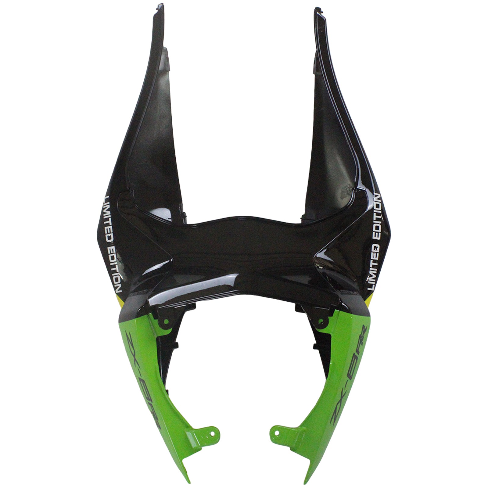 Amotopart Kawasaki 2009-2012 ZX6R 636 Black Colorful Fairing Kit