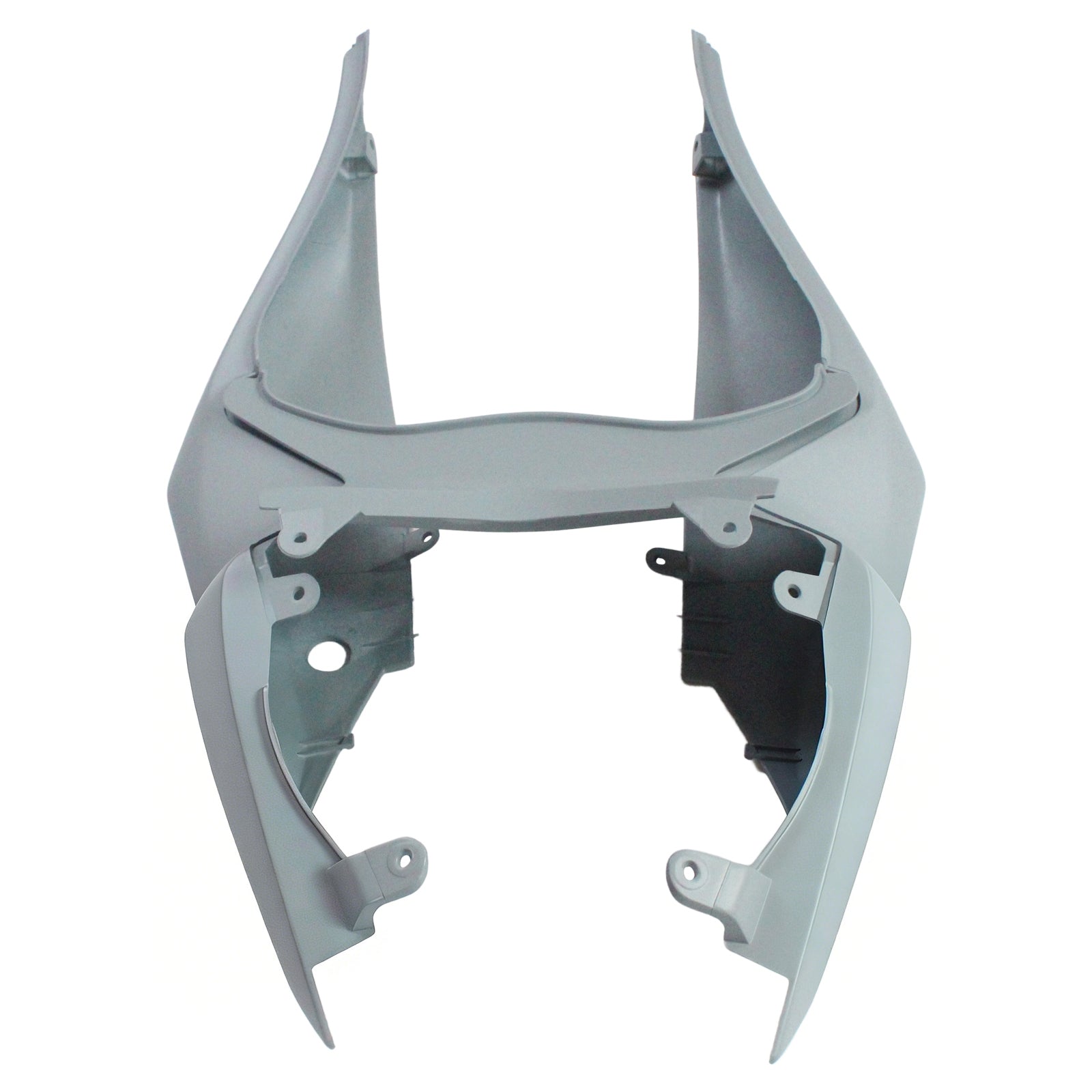Amotopart Verkleidungsset für Kawasaki 2009–2012 ZX6R 636, Grau, Gelb