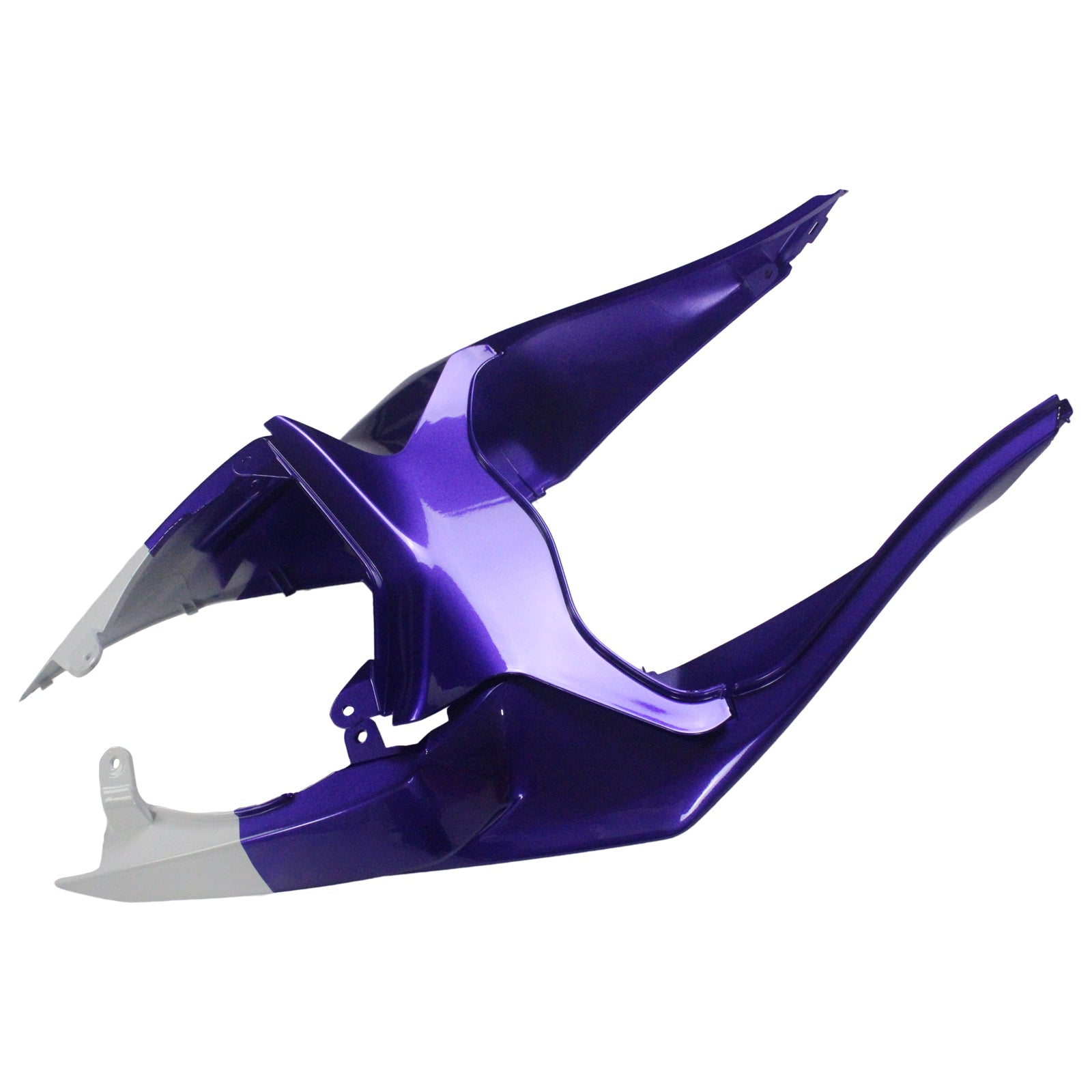 Amotopart Kawasaki 2009-2012 ZX6R 636 Bílá fialová kapotáž