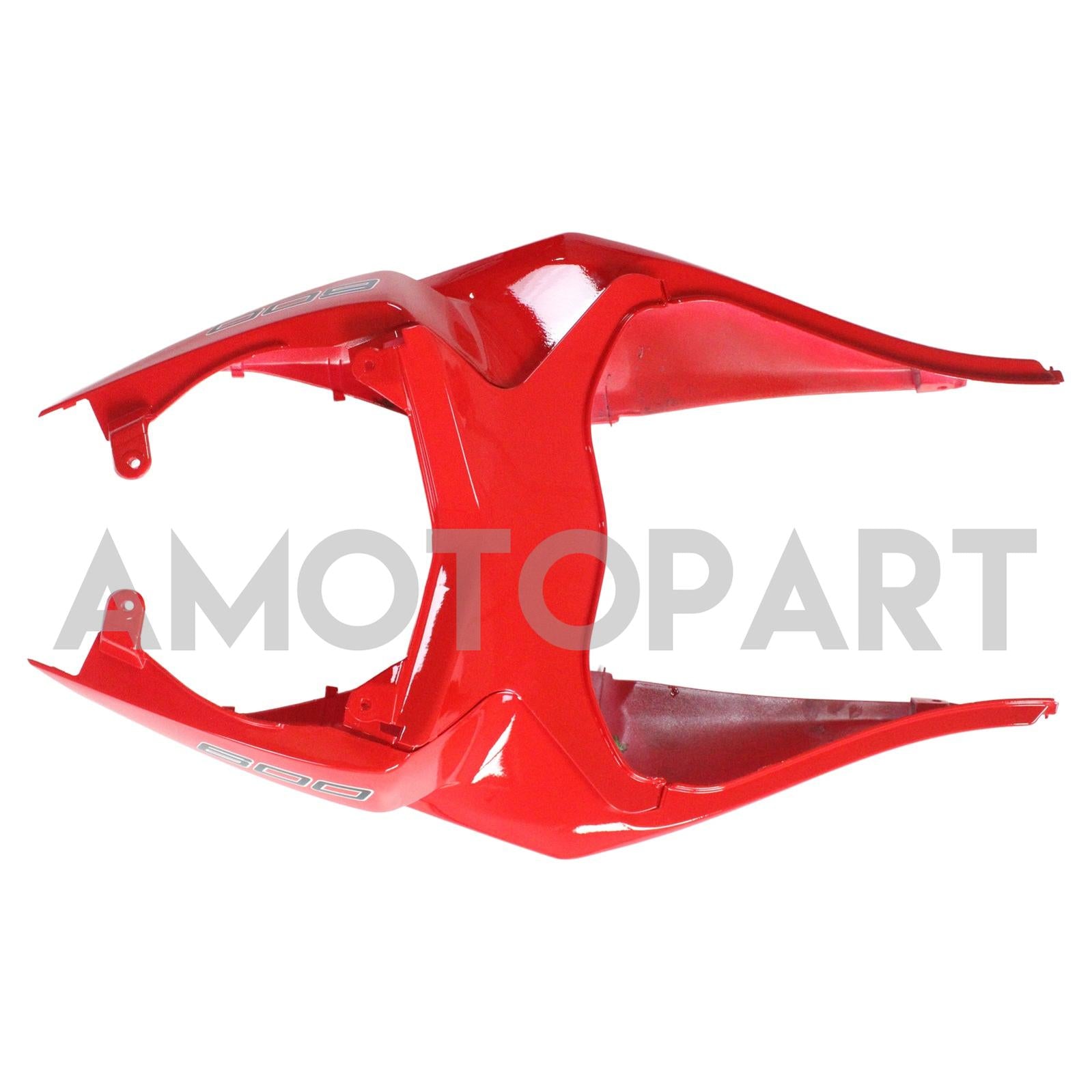 Amotopart Kawasaki 2009-2012 ZX6R 636 White Red Black Fairing Kit