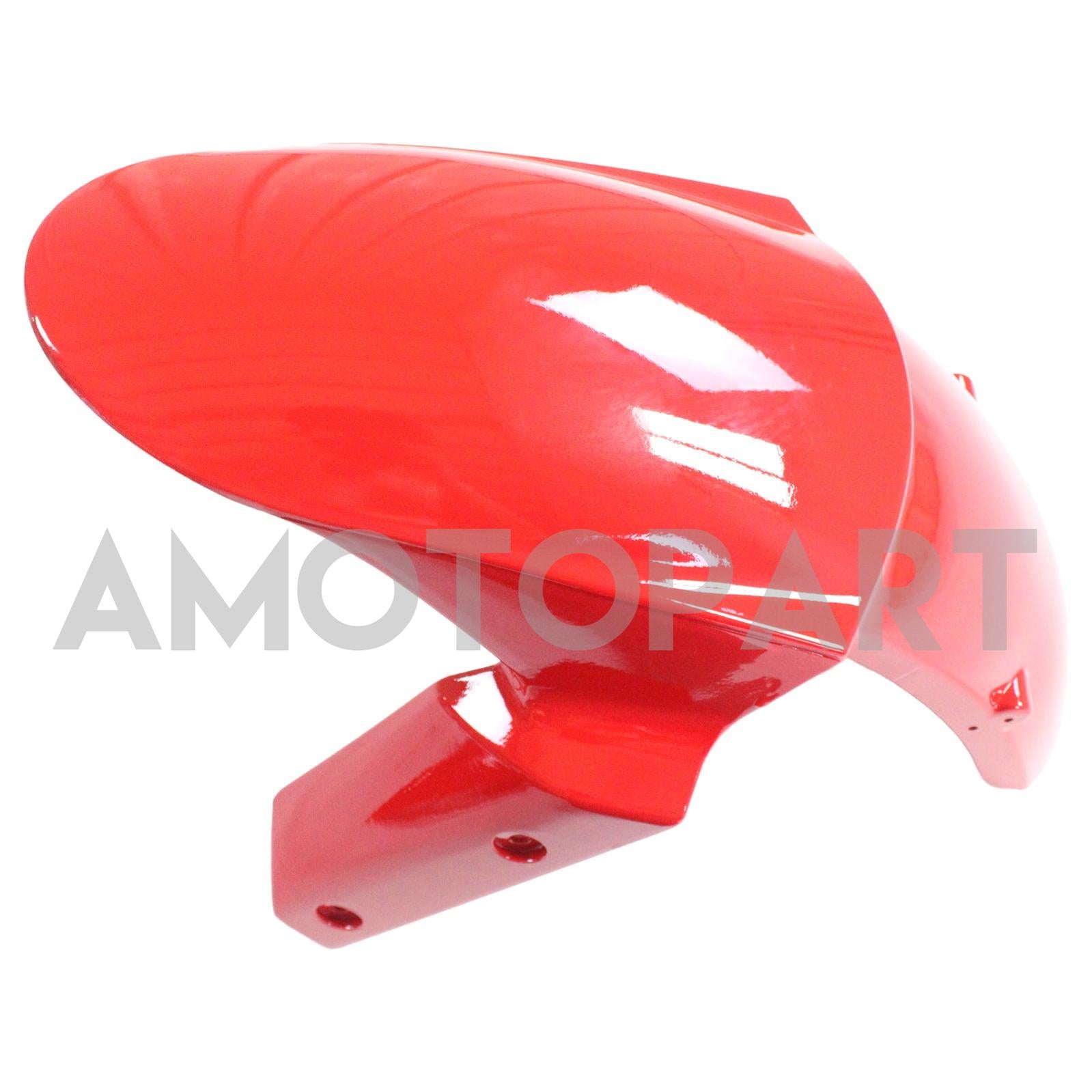 Amotopart Kawasaki 2009-2012 ZX6R 636 White Red Black Fairing Kit