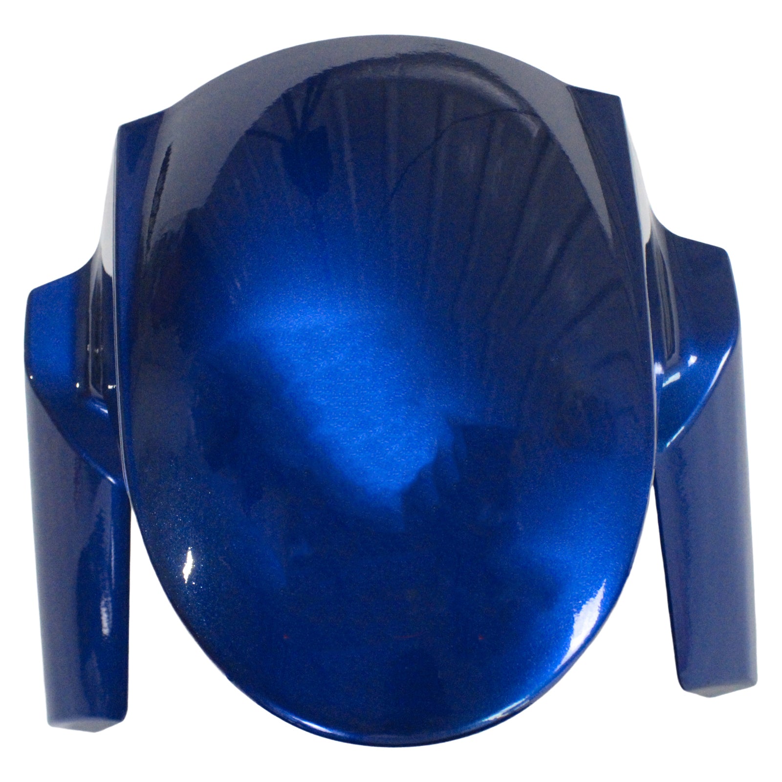 Amotopart Kawasaki 2009-2012 ZX6R 636 Kit de carenado azul mezclado negro