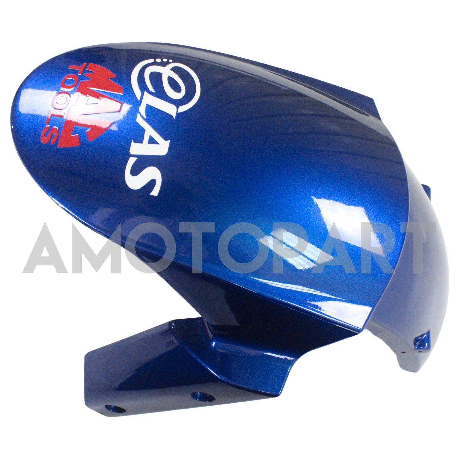 Amotopart Kawasaki 2009–2012 ZX6R 636 Blue Mix Black Verkleidungsset
