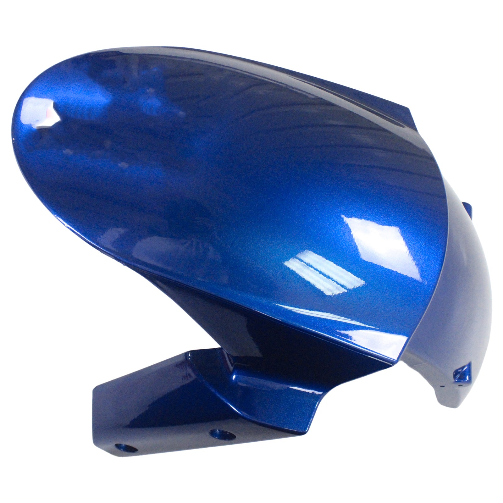 Amotopart Kawasaki 2009-2012 ZX6R 636 Kit de carenado azul mezclado negro