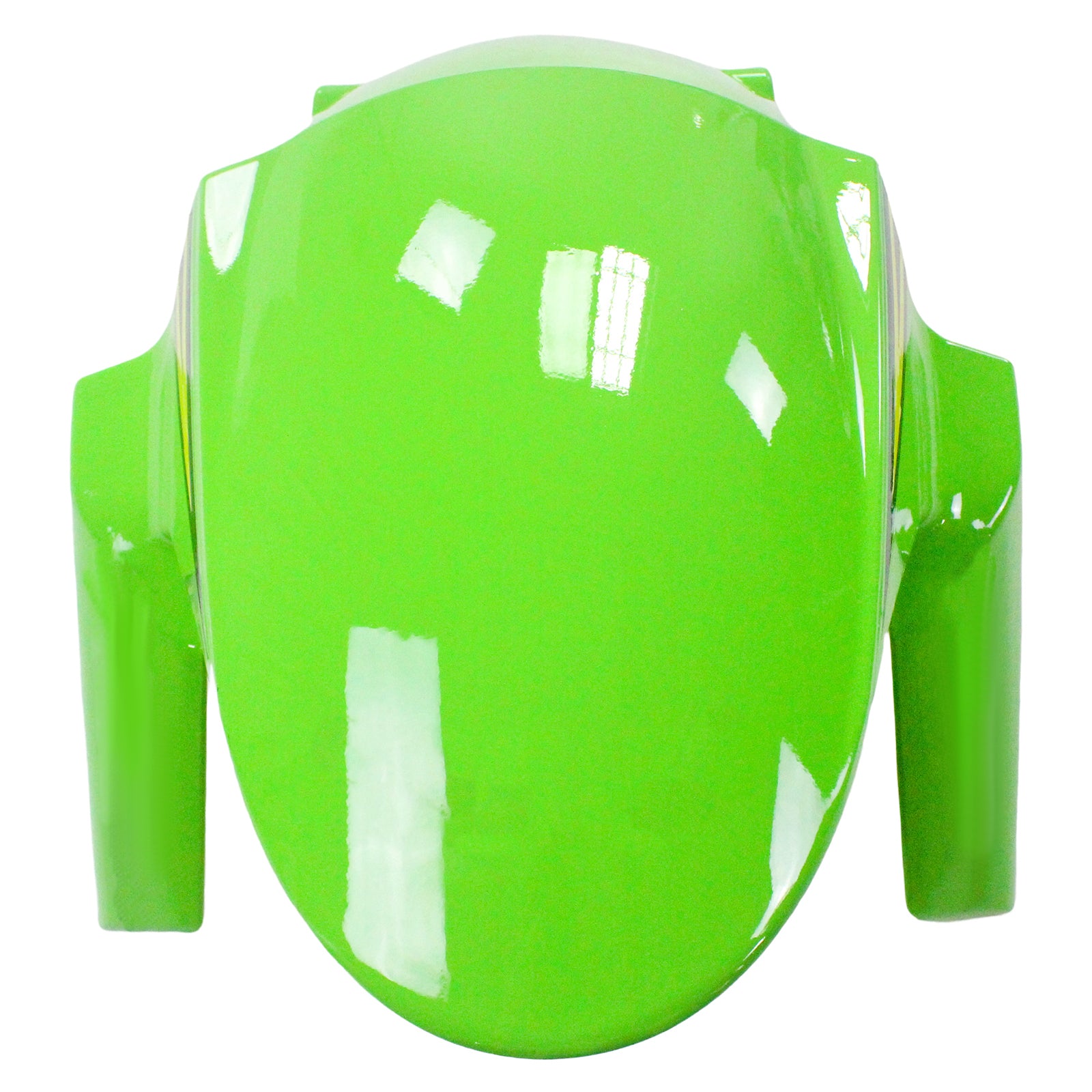 Amotopart Kawasaki 2009-2012 ZX6R 636 Black Green Fairing Kit