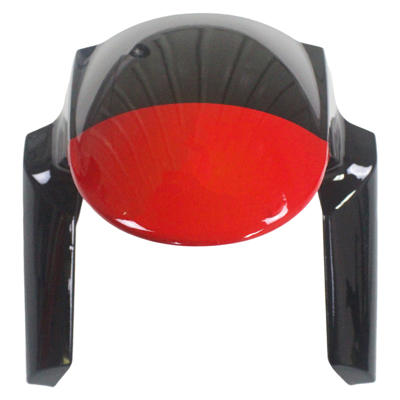 Amotopart Kawasaki 2009–2012 ZX6R 636 Grün Rot Schwarz Verkleidungsset