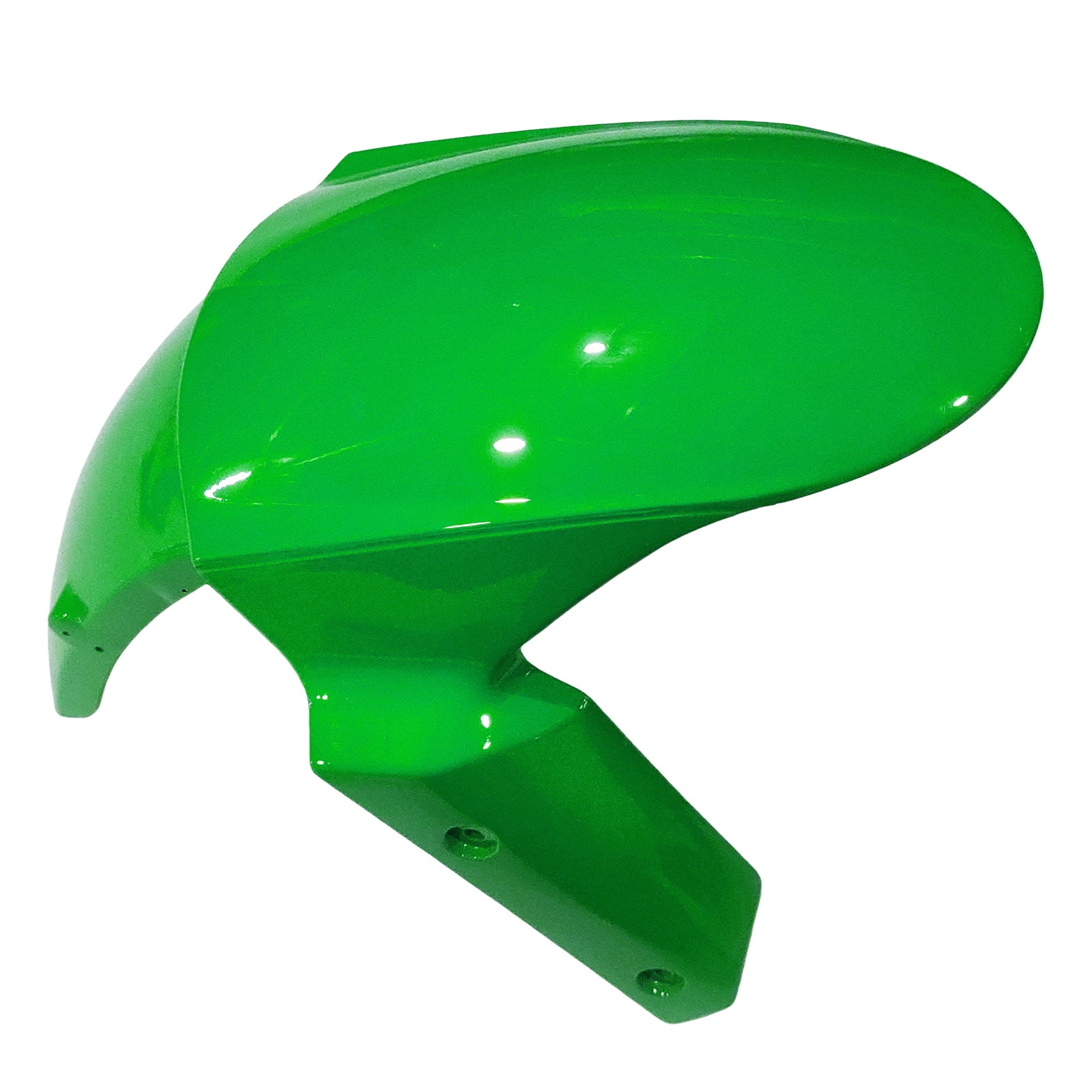 Amotopart Kawasaki 2009-2012 ZX6R 636 Green&White Fairing Kit