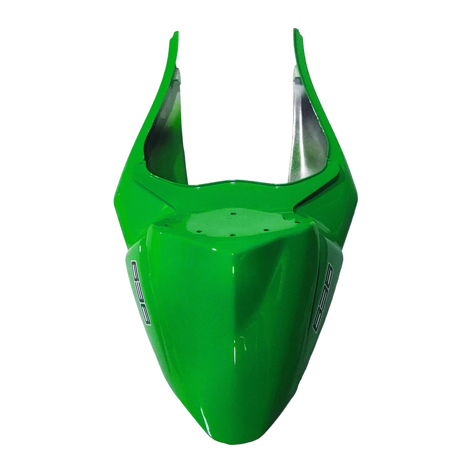 Amotopart Kawasaki 2009-2012 ZX6R 636 Green&White Fairing Kit