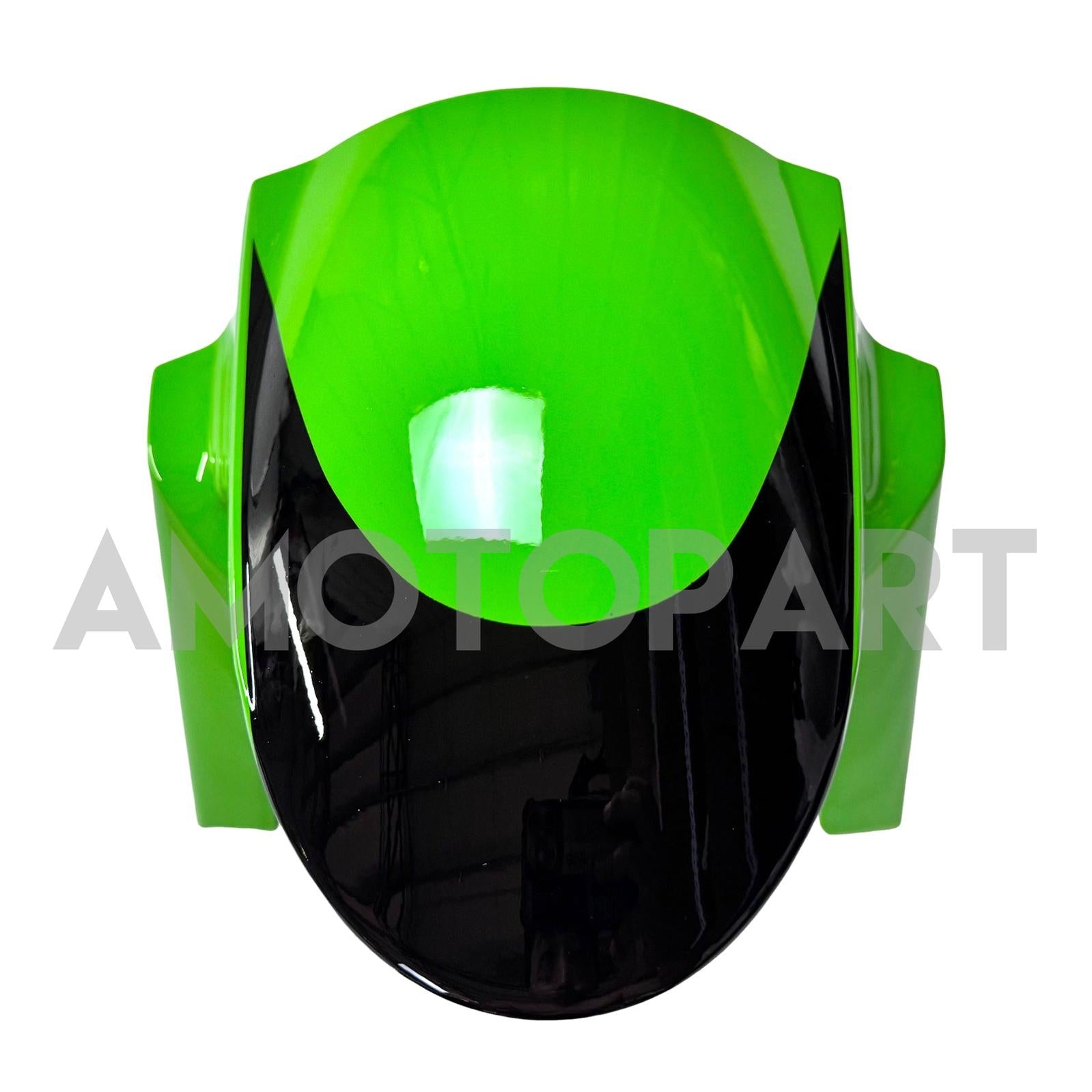 Amotopart Kawasaki 2009-2012 ZX6R 636 Green Style7 Fairing Kit