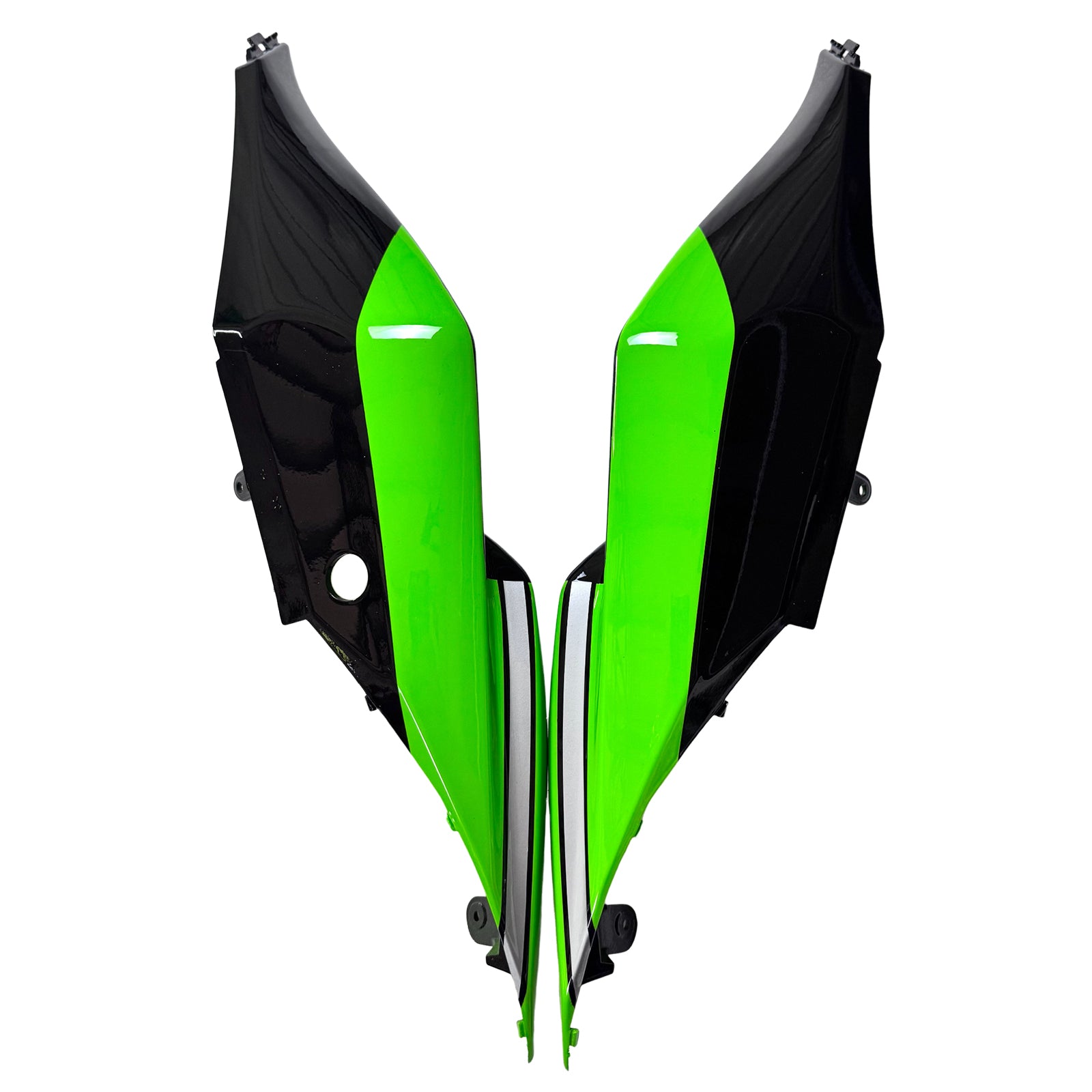 Amotopart Kawasaki 2009-2012 ZX6R 636 Green Style7 Fairing Kit