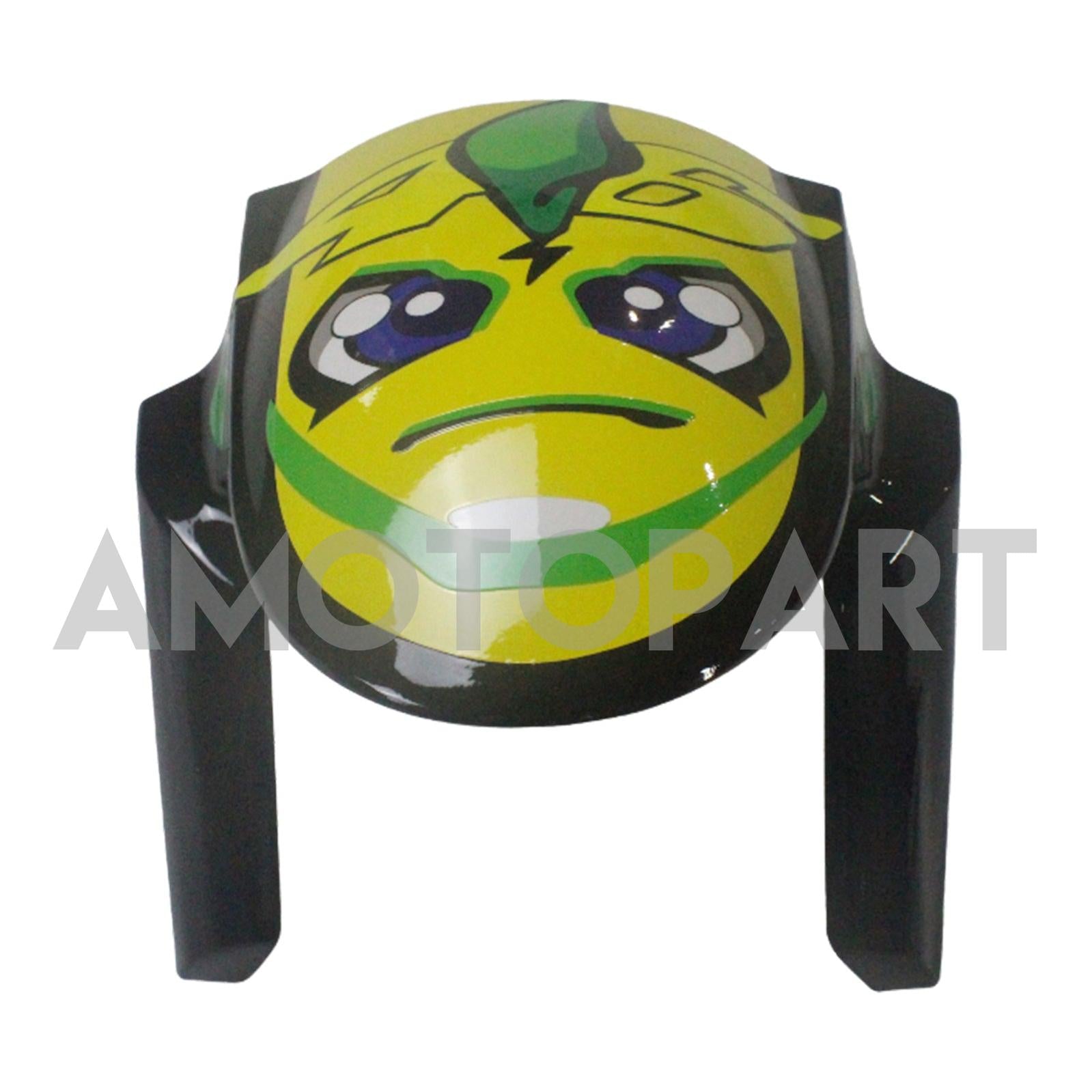 Amotopart Kawasaki 2009-2012 ZX6R 636 Blue&Yellow Monster Fairing Kit